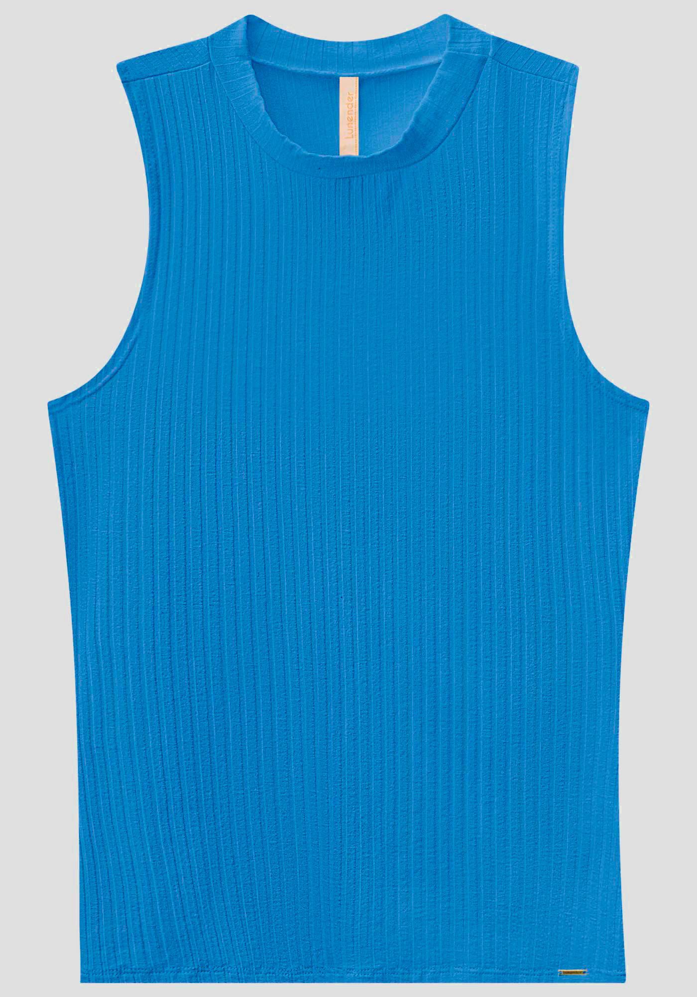 Blusa Regata B&aacute;sica Em Malha Canelada Respons&aacute;vel, , large.