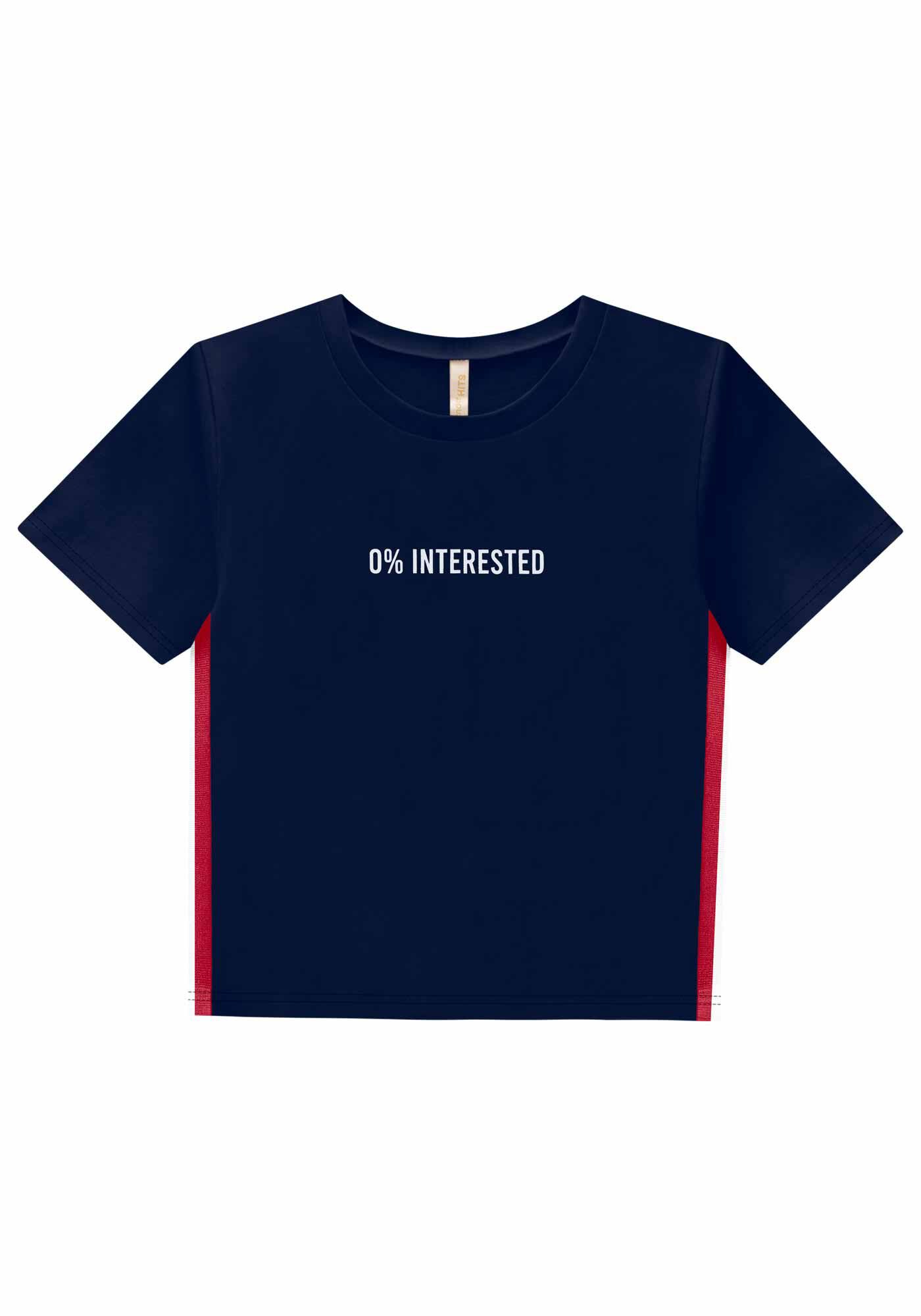 Blusa Malha com Retil&iacute;nea, , large.