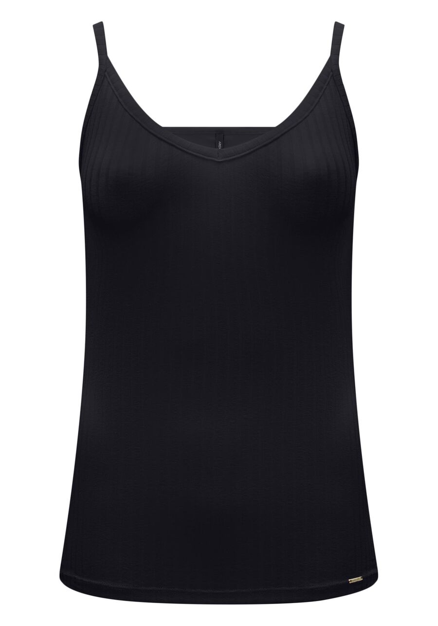 Blusa Regata Básica De Alças Finas Em Malha Canelada, . Blusa Regata Básica De Alças Finas Em Malha Canelada, , large.