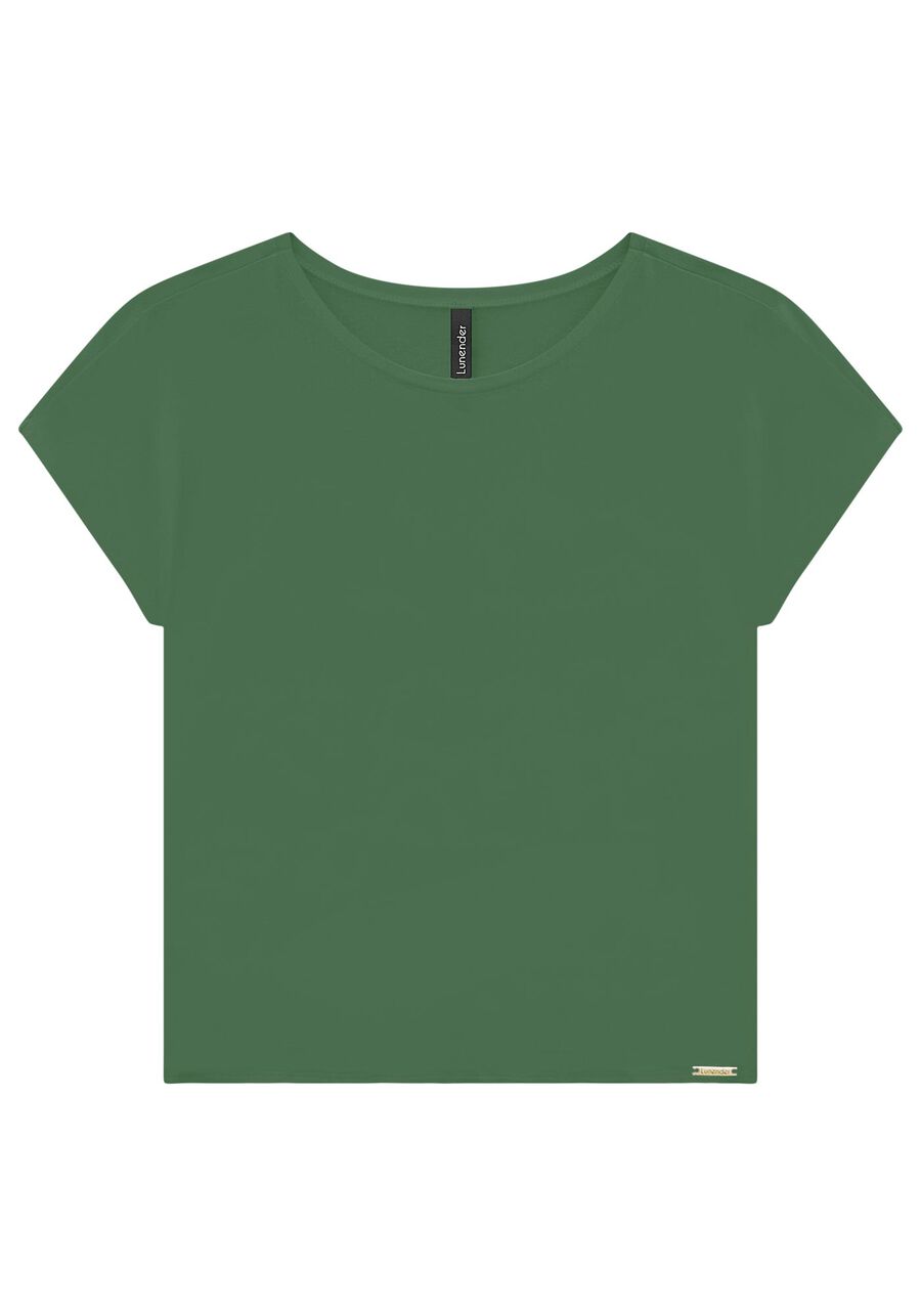 Blusa Lisa Básica Em Malha De Viscose Com Elastano, . Blusa Lisa Básica Em Malha De Viscose Com Elastano, , large.