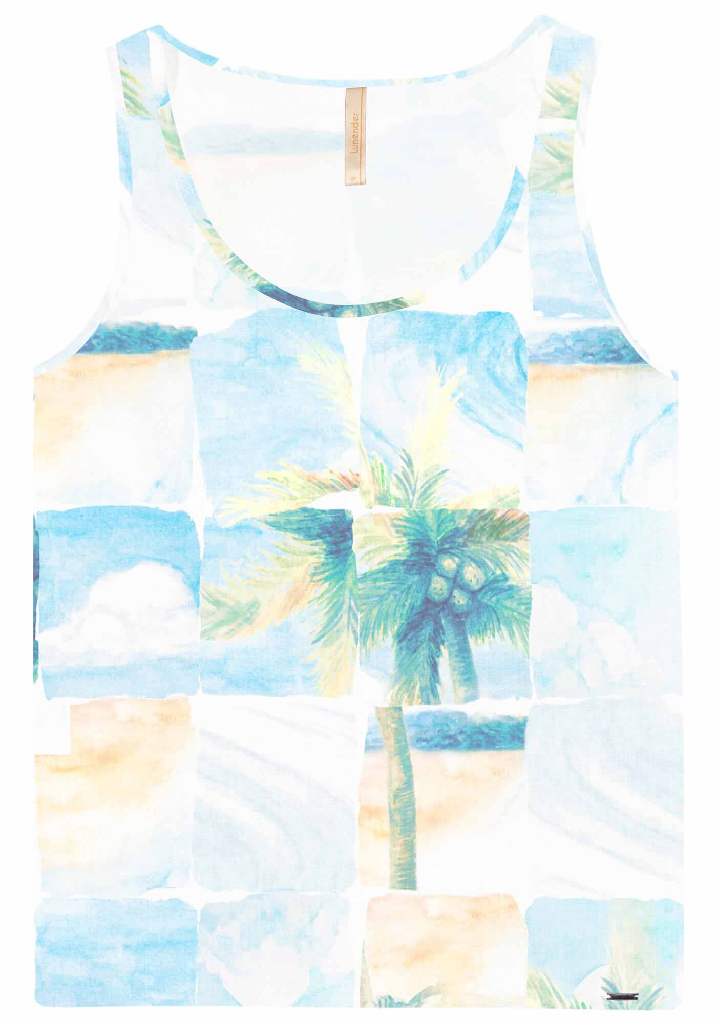 Regata Viscose com Elastano Estampada, , large.