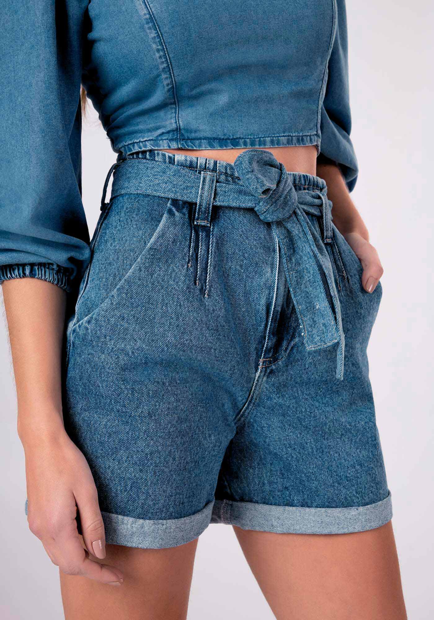 Shorts on sale cintura alta
