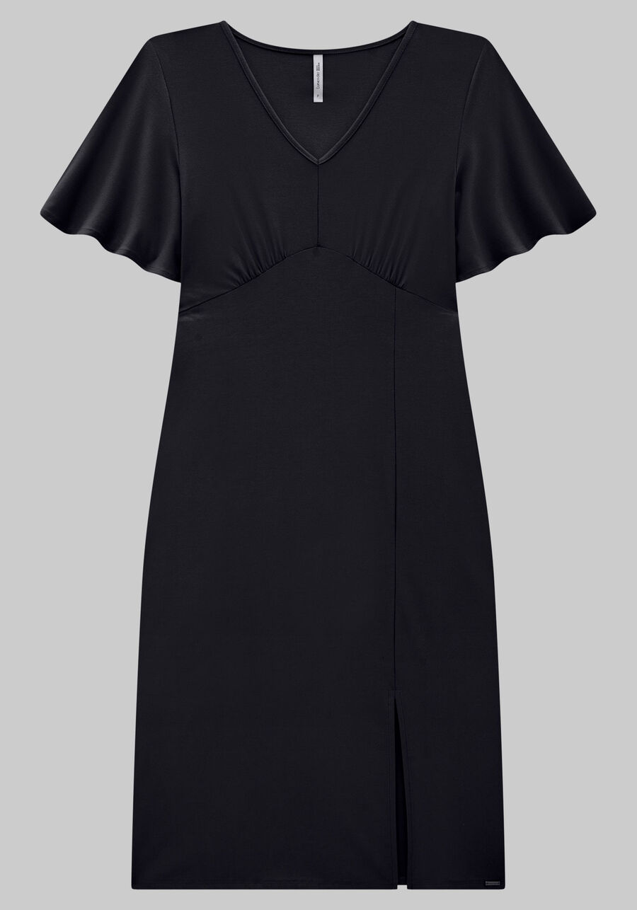 Vestido Midi Plus Size com Fenda, . Vestido Midi Plus Size com Fenda, , large.