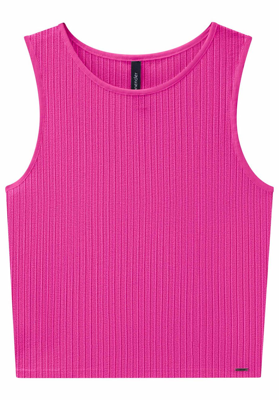 Blusa Cropped Canelada Com Decote Redondo Malha De Viscose, . Blusa Cropped Canelada Com Decote Redondo Malha De Viscose, , large.