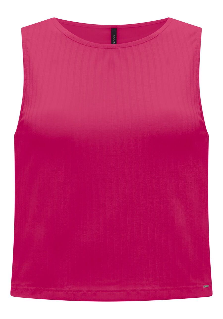 Blusa Cropped Canelada Com Decote Redondo Malha De Viscose, . Blusa Cropped Canelada Com Decote Redondo Malha De Viscose, , large.