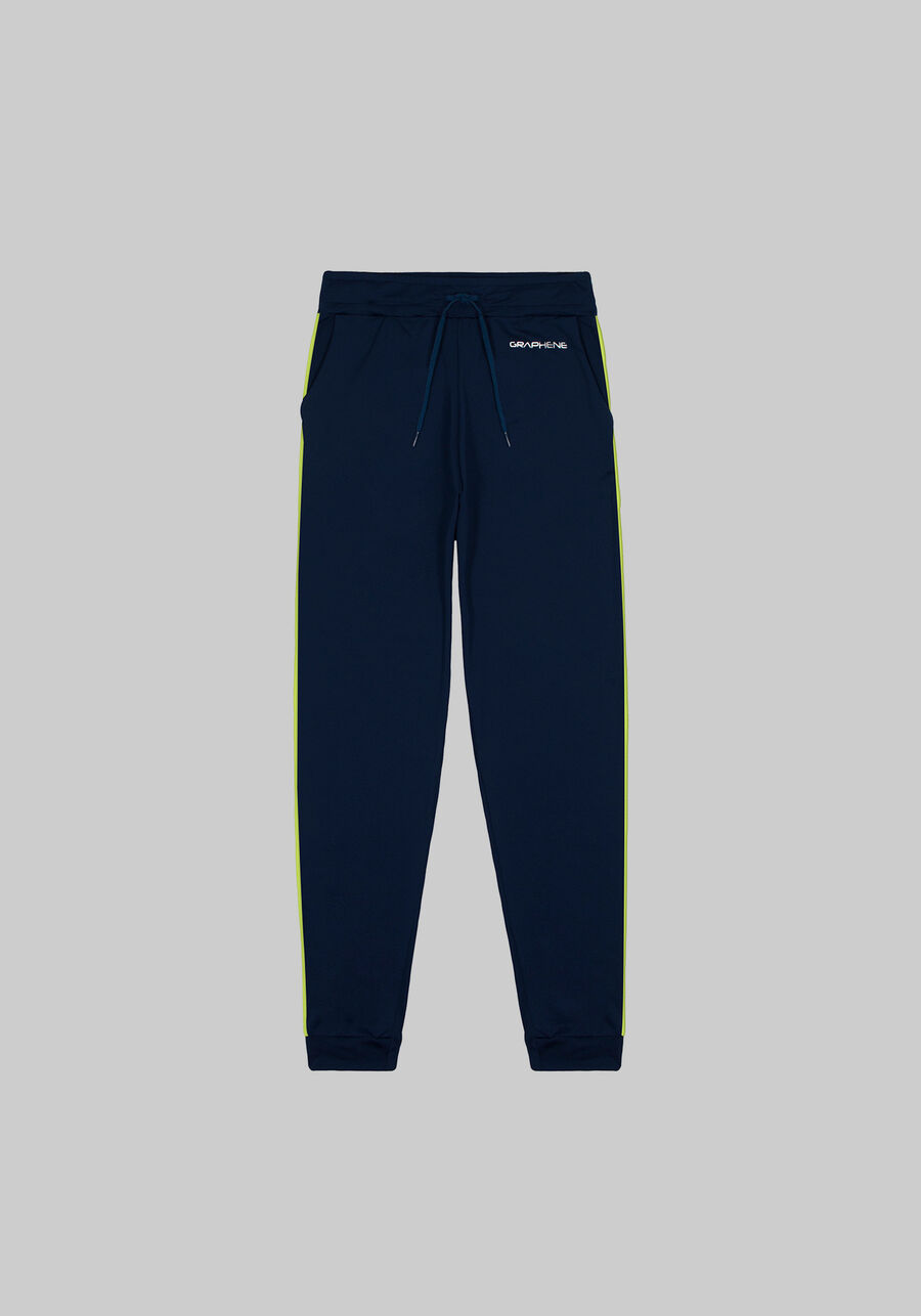 Calça Jogging Com Bolsos E Proteção UV Em Malha De Poliamida, MARINHO ACTION. Calça Jogging Com Bolsos E Proteção UV Em Malha De Poliamida, MARINHO ACTION, large.