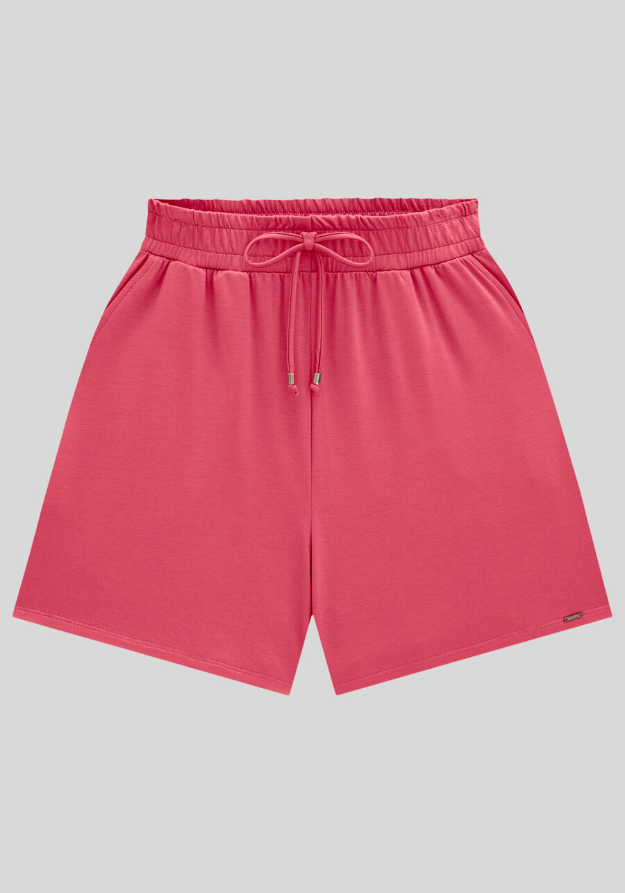 Shorts Com Cadarço E Bolsos Em Malha Responsável, . Shorts Com Cadarço E Bolsos Em Malha Responsável, , large.