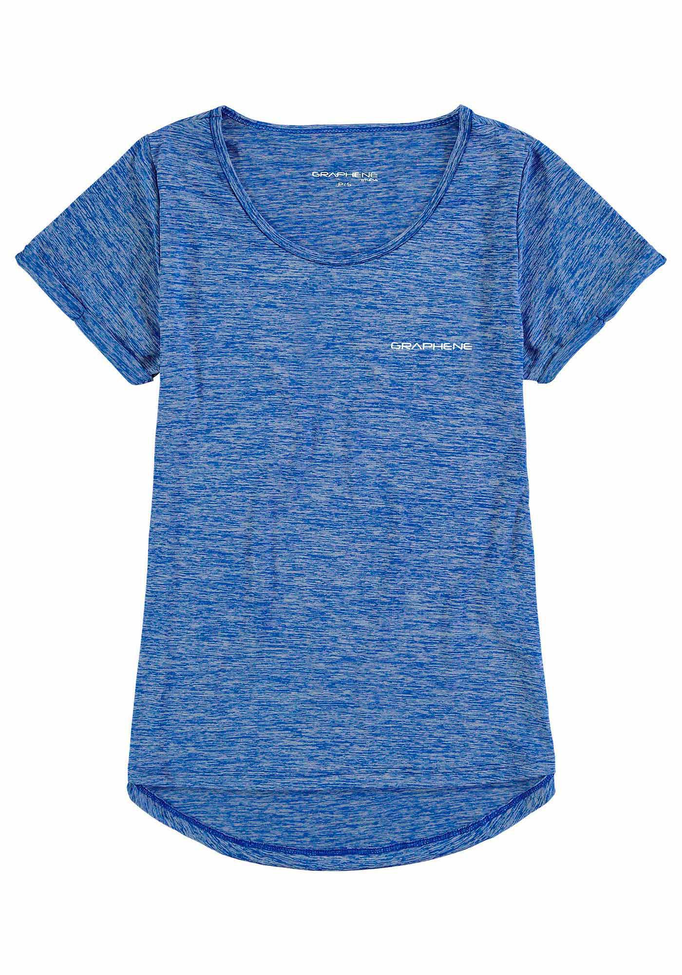 Blusa Malha Poliamida, AZUL SEA, large.