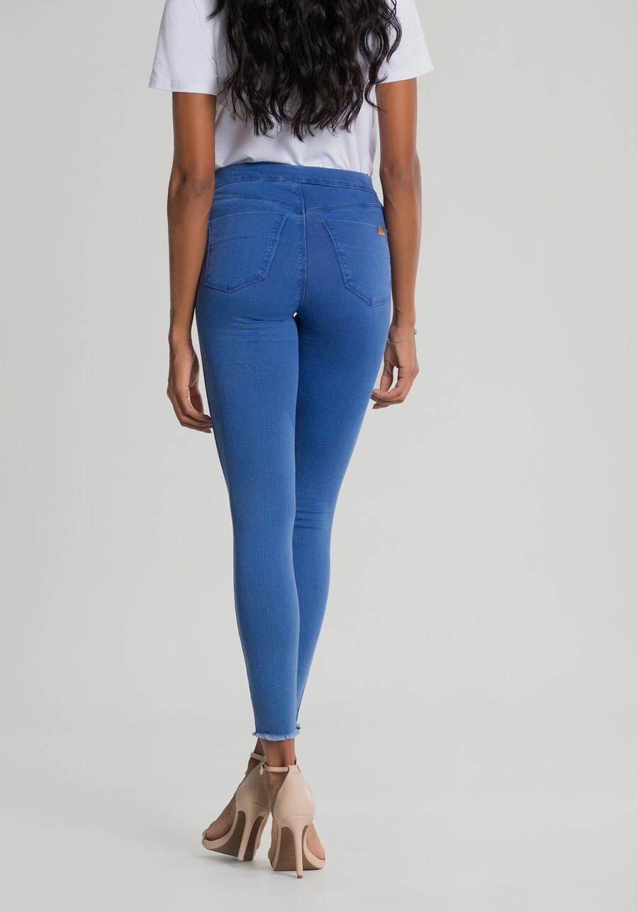 Calça Jeans Skinny Cropped Fit For Me Eco, JEANS. Calça Jeans Skinny Cropped Fit For Me Eco, JEANS, large.