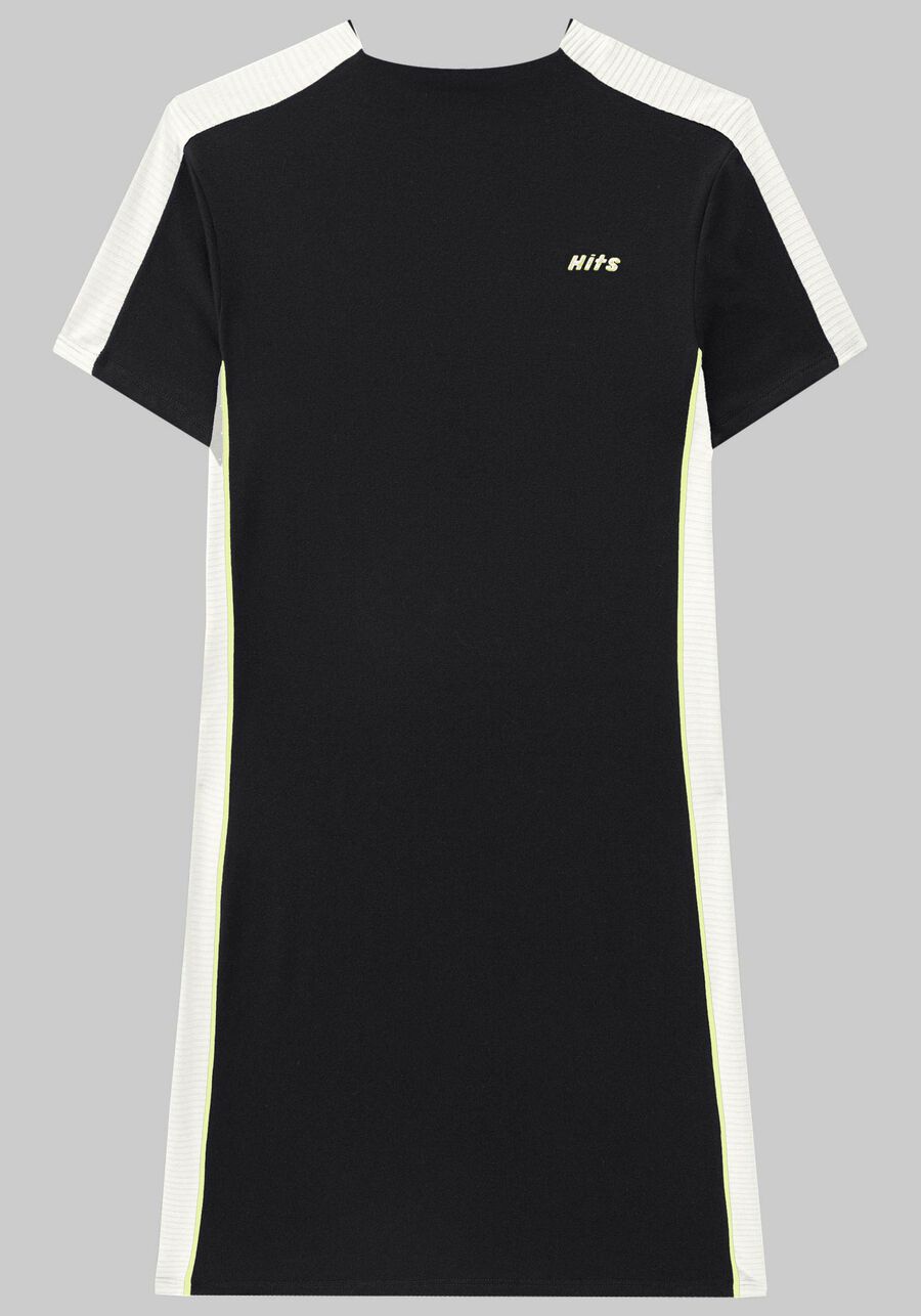 Vestido Curto Juvenil com Recorte Lateral, . Vestido Curto Juvenil com Recorte Lateral, , large.