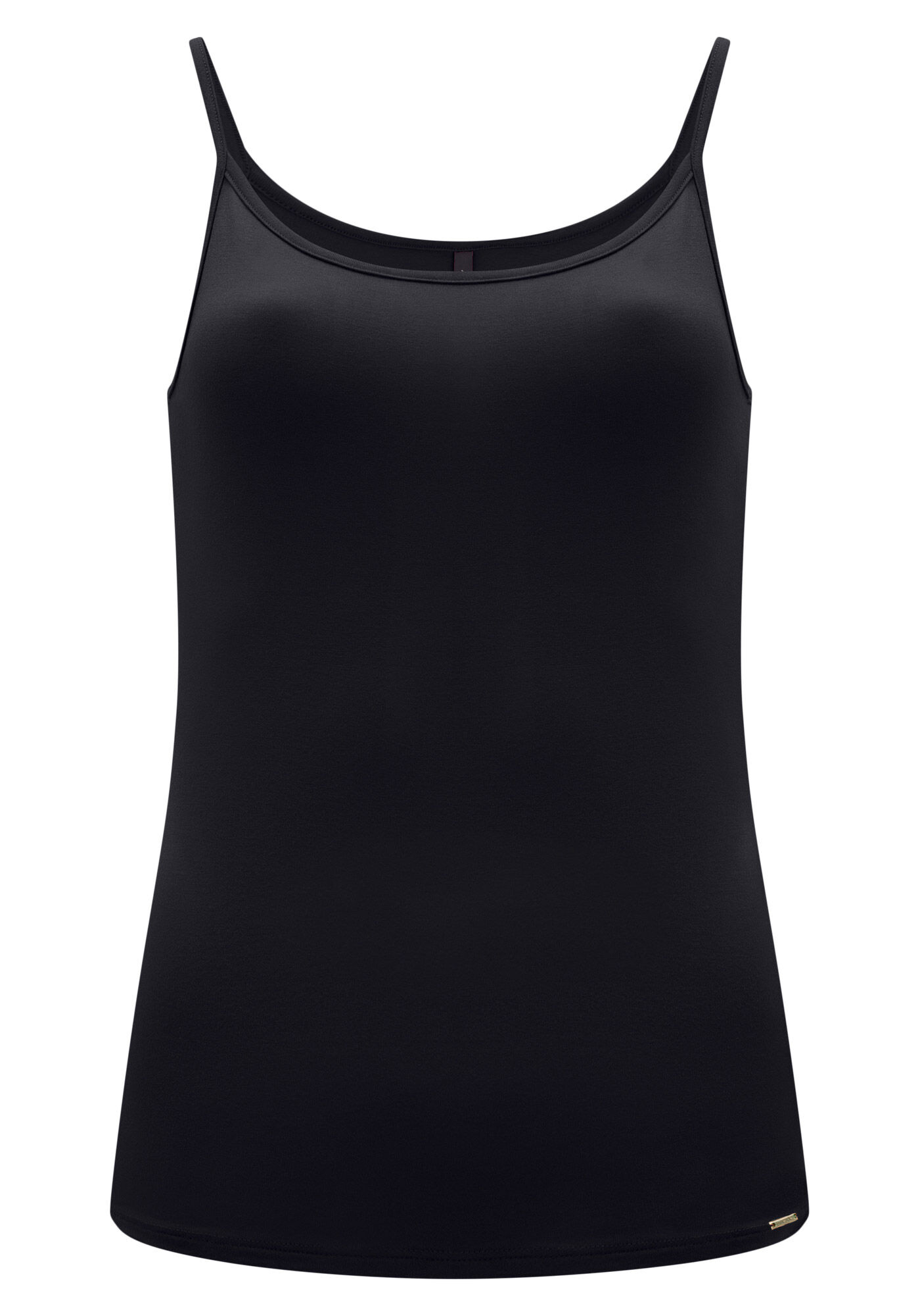 Blusa Regata De Al&ccedil;as B&aacute;sica Em Malha De Viscose E Elastano, PRETO REATIVO, large.