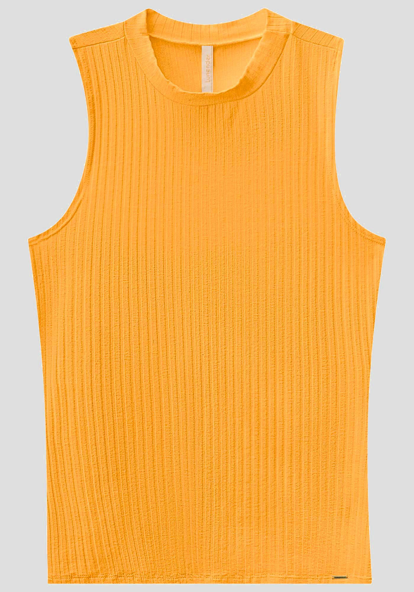 Blusa Regata B&aacute;sica Em Malha Canelada Respons&aacute;vel, , large.