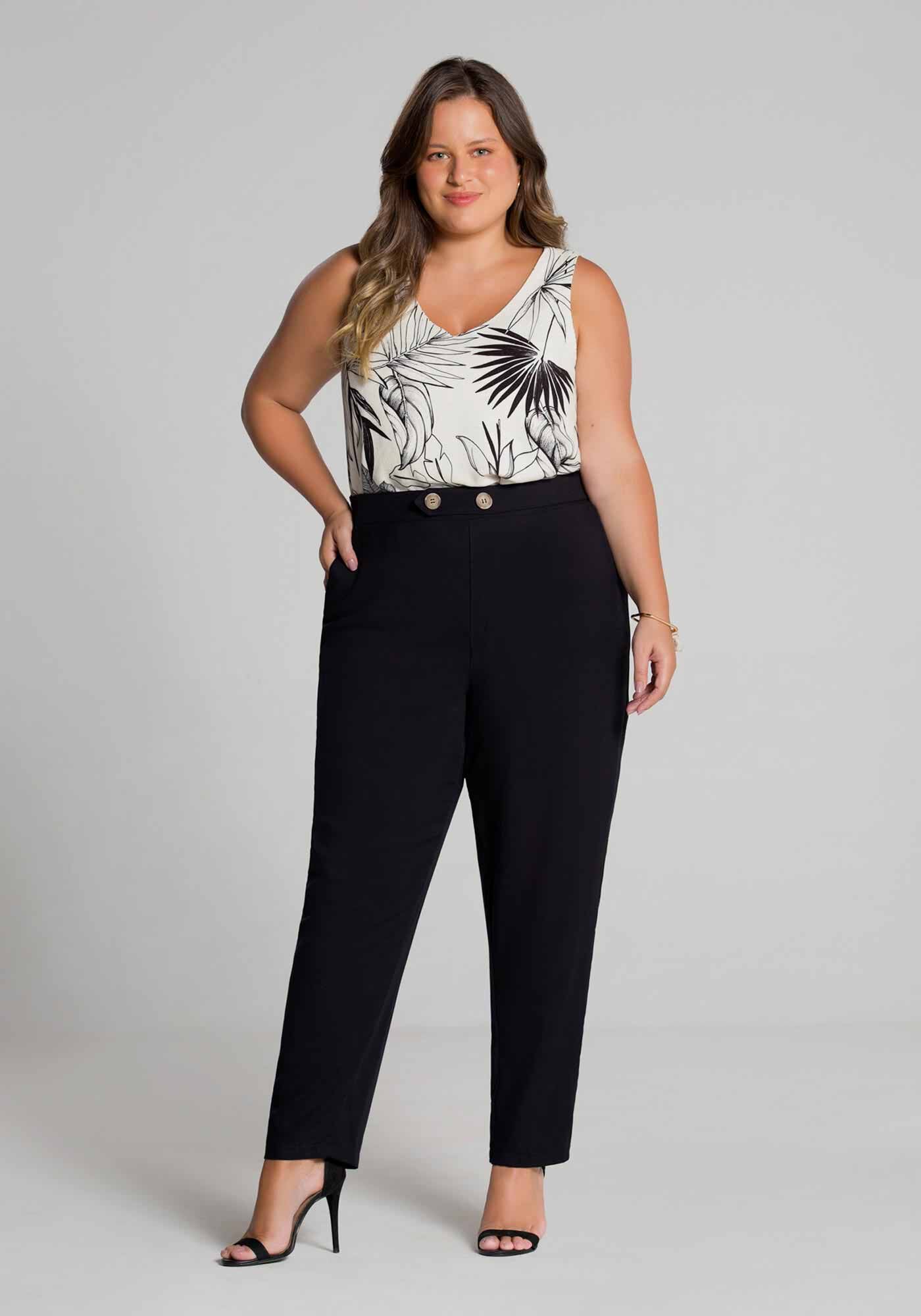 Cal a Plus Size Rayon Lunender