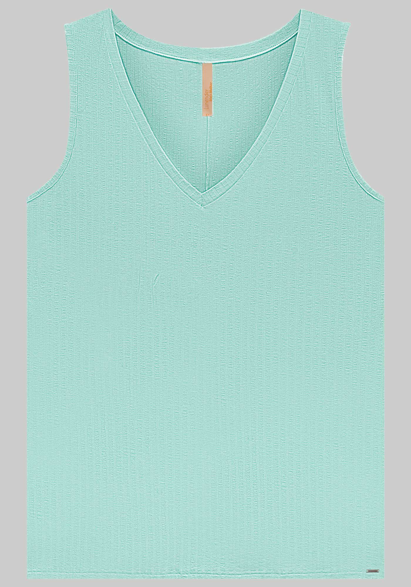 Blusa Regata Canelada De Al&ccedil;as Largas Em Malha De Viscose, , large.