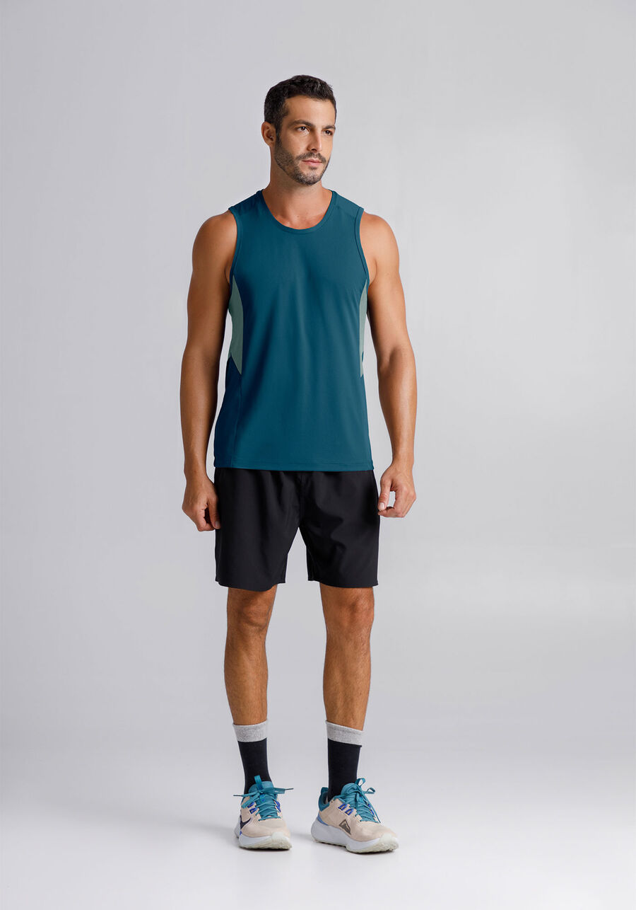 Blusa Regata Masculina Recortes Laterais Malha De Poliamida, . Blusa Regata Masculina Recortes Laterais Malha De Poliamida, , large.
