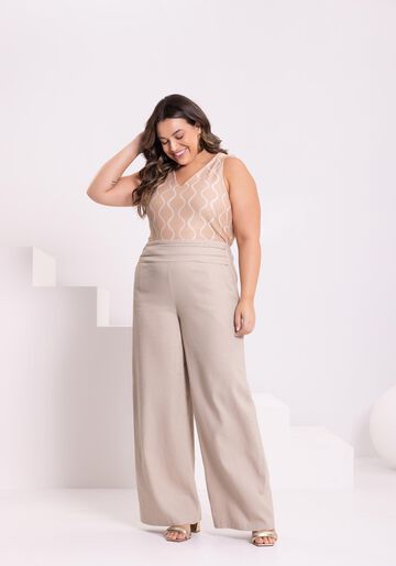 Blusa Regata De Alças Largas Com Decote V Em Malha Com Lurex, SIMPLICIDADE MARROM. Blusa Regata De Alças Largas Com Decote V Em Malha Com Lurex, SIMPLICIDADE MARROM, large.