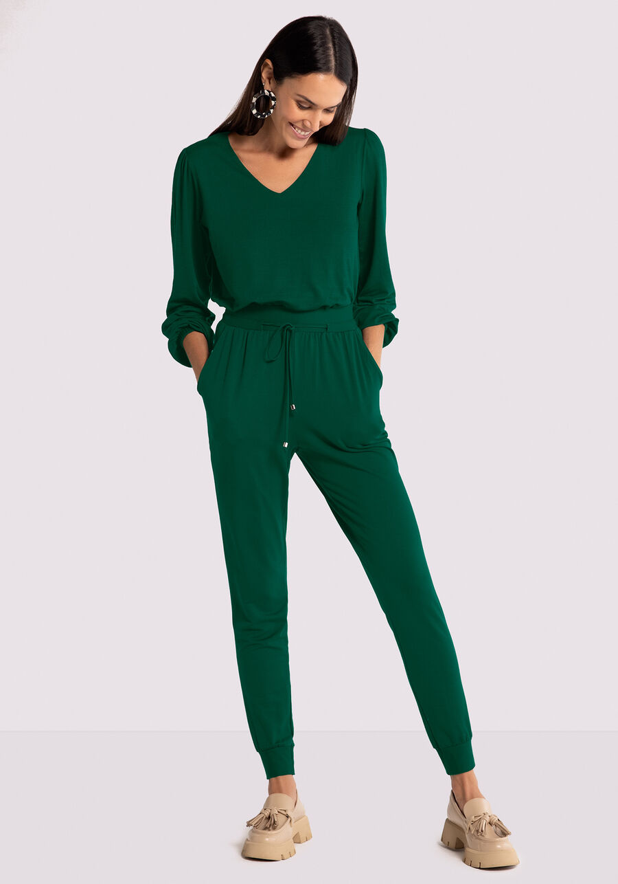 Calça Jogger em Moletom MVS com Bolsos, . Calça Jogger em Moletom MVS com Bolsos, , large.