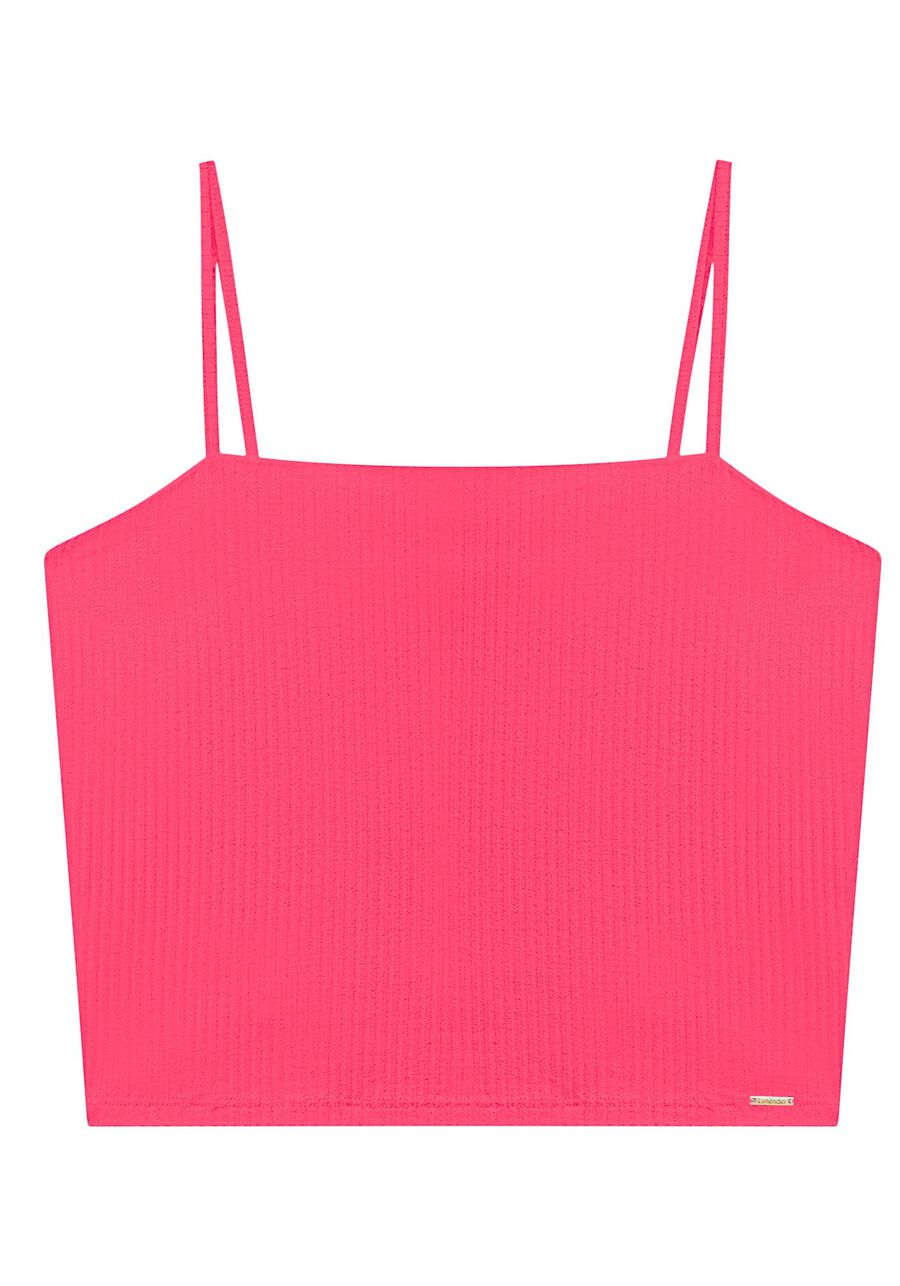 Blusa Regata Curta De Alças Finas Em Malha Canelada, . Blusa Regata Curta De Alças Finas Em Malha Canelada, , large.