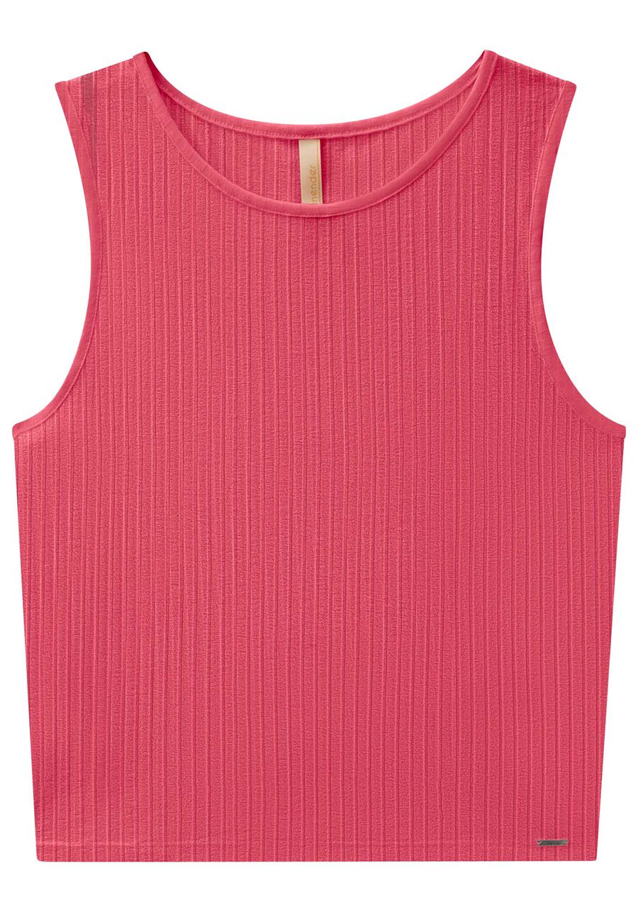 Blusa Cropped Canelada Com Decote Redondo Malha De Viscose, . Blusa Cropped Canelada Com Decote Redondo Malha De Viscose, , large.