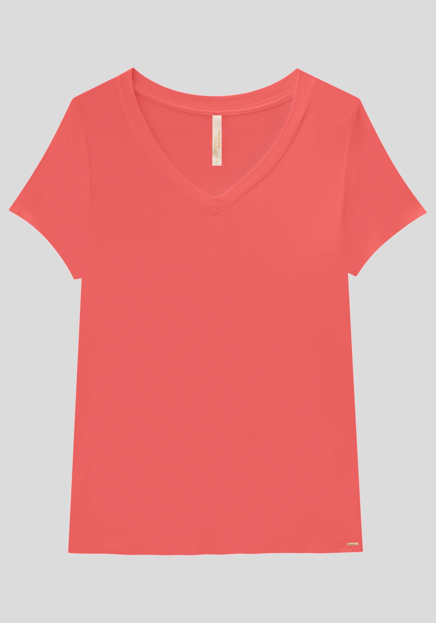 Blusa Plus Size Malha B&aacute;sica, , large.