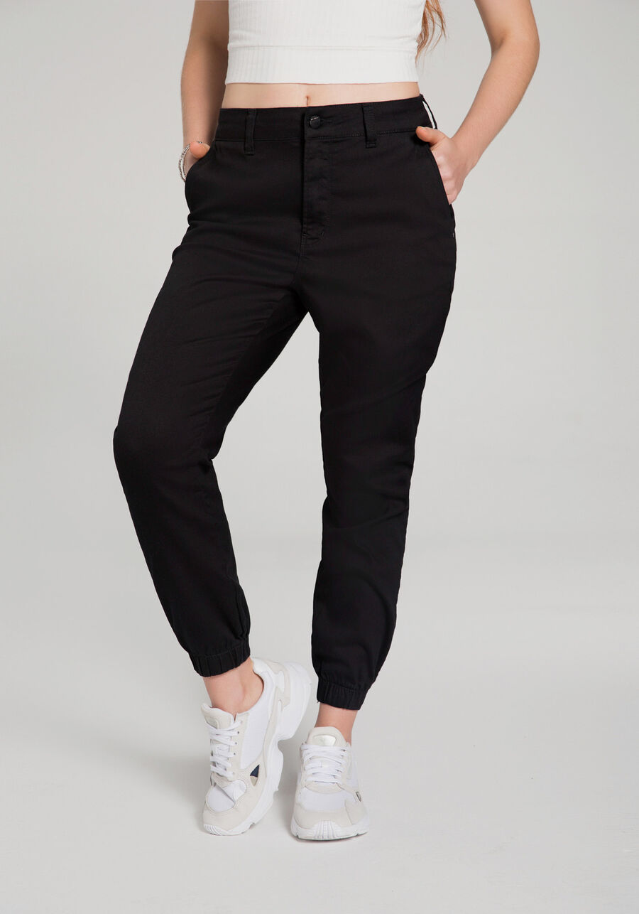 Calça Sarja Jogging Não Desbota, . Calça Sarja Jogging Não Desbota, , large.