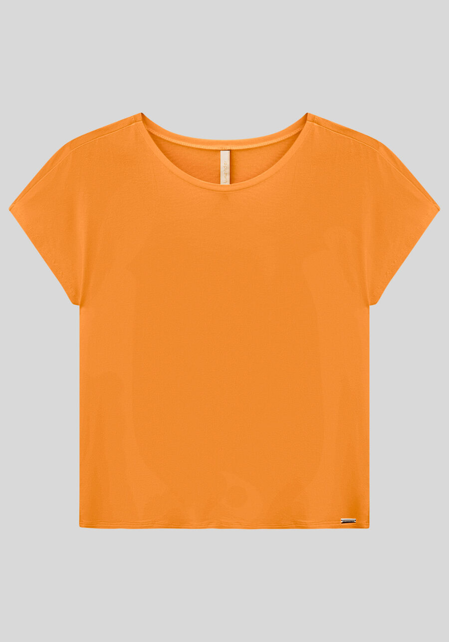 Blusa Lisa Básica Em Malha De Viscose Com Elastano, . Blusa Lisa Básica Em Malha De Viscose Com Elastano, , large.