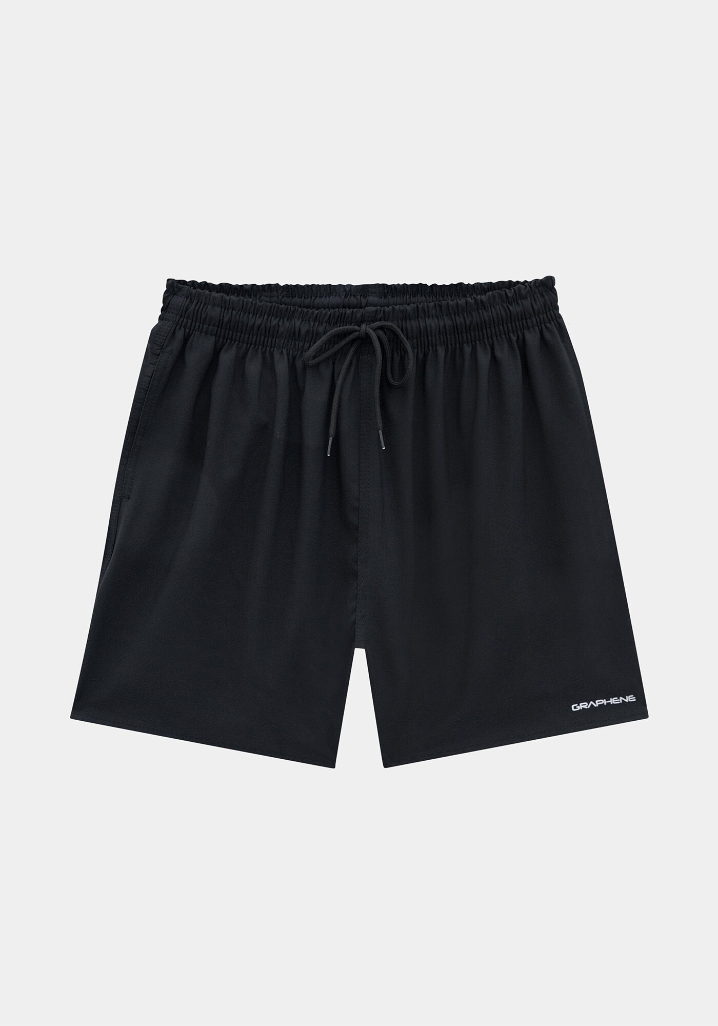 Bermuda Masculina Com Bolsos Funcionais E Cadar&ccedil;o Frontal, PRETO REATIVO, large.