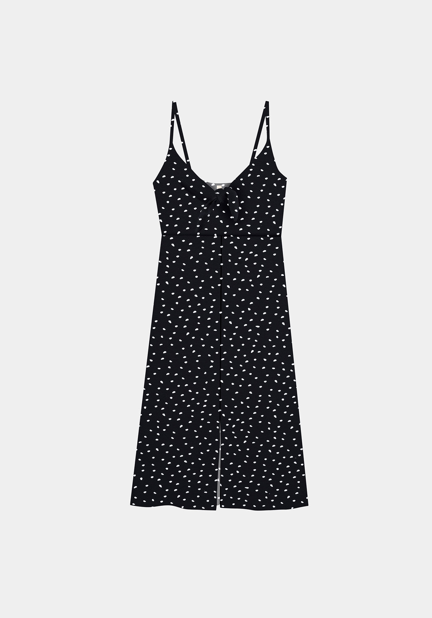 Vestido Midi Alcinha Malha Crepe, , large.