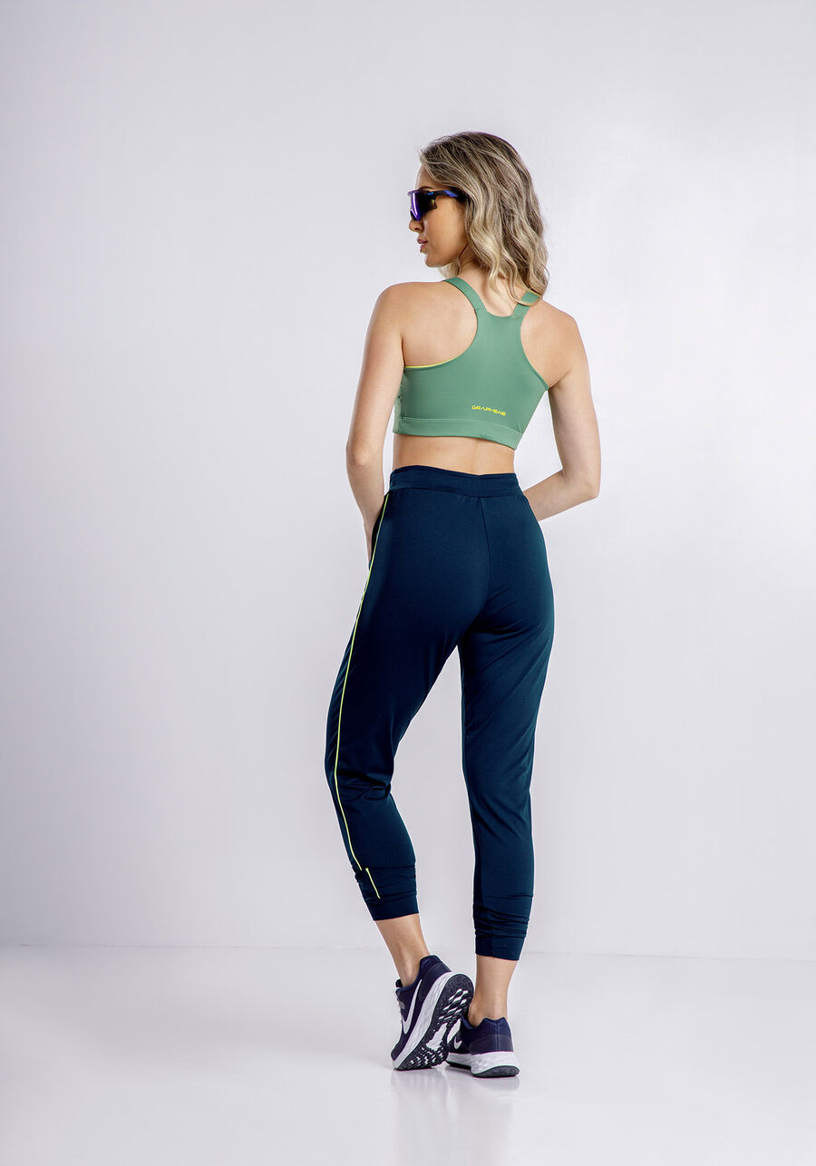 Calça Jogging Com Bolsos E Proteção UV Em Malha De Poliamida, MARINHO ACTION. Calça Jogging Com Bolsos E Proteção UV Em Malha De Poliamida, MARINHO ACTION, large.