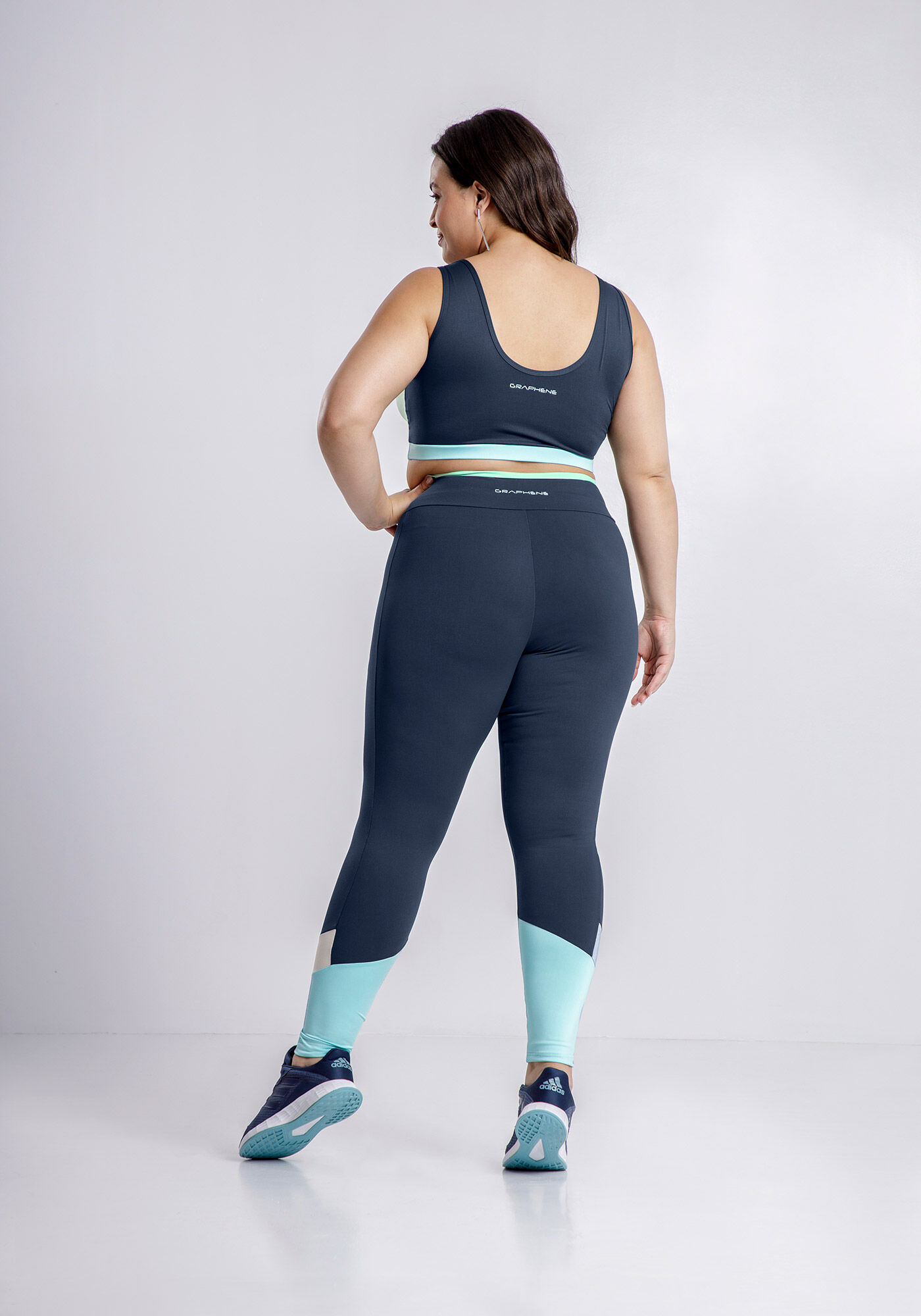 Cal&ccedil;a Legging Recortes com Bolso Lateral, , large.