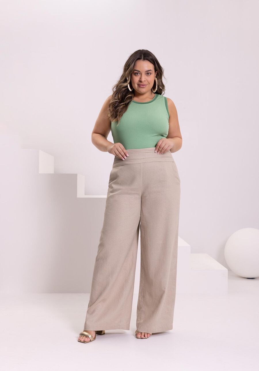 Blusa Regata Com Gola Redonda E Retilínea Em Malha Canelada, . Blusa Regata Com Gola Redonda E Retilínea Em Malha Canelada, , large.