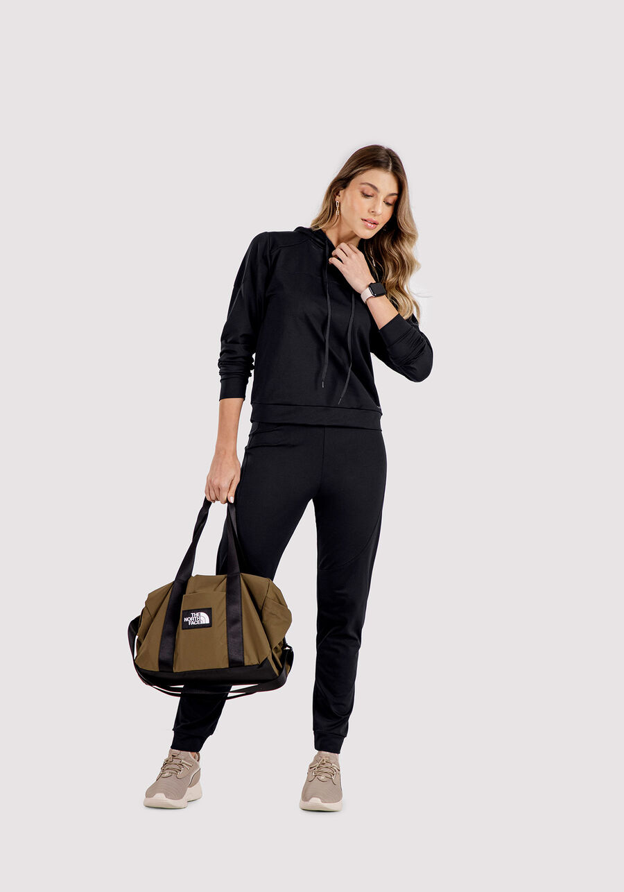 Conjunto com Blusão e Calça Jogger, . Conjunto com Blusão e Calça Jogger, , large.