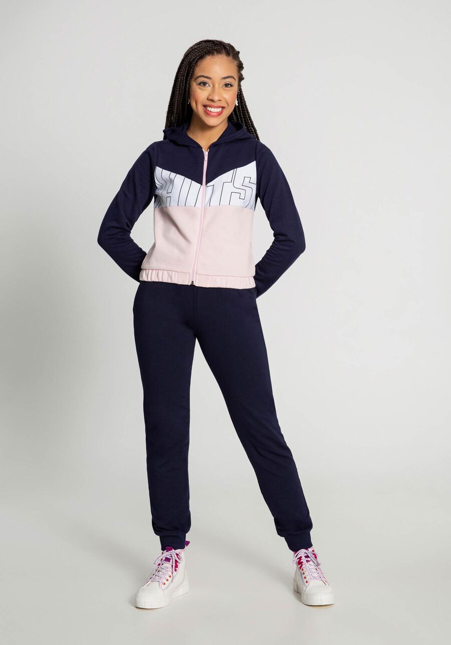 Jaqueta com Capuz em Moletom Juvenil, . Jaqueta com Capuz em Moletom Juvenil, , large.