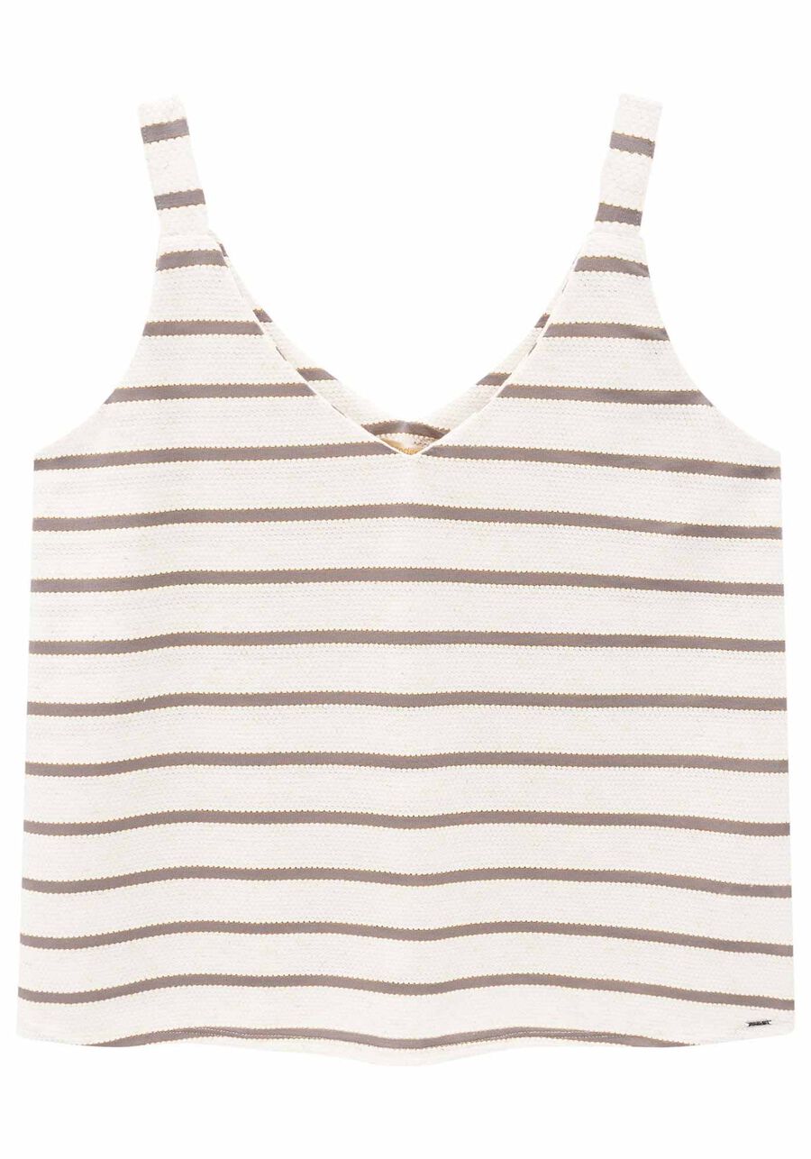 Blusa Plus Size Listrada Lino Glam, . Blusa Plus Size Listrada Lino Glam, , large.