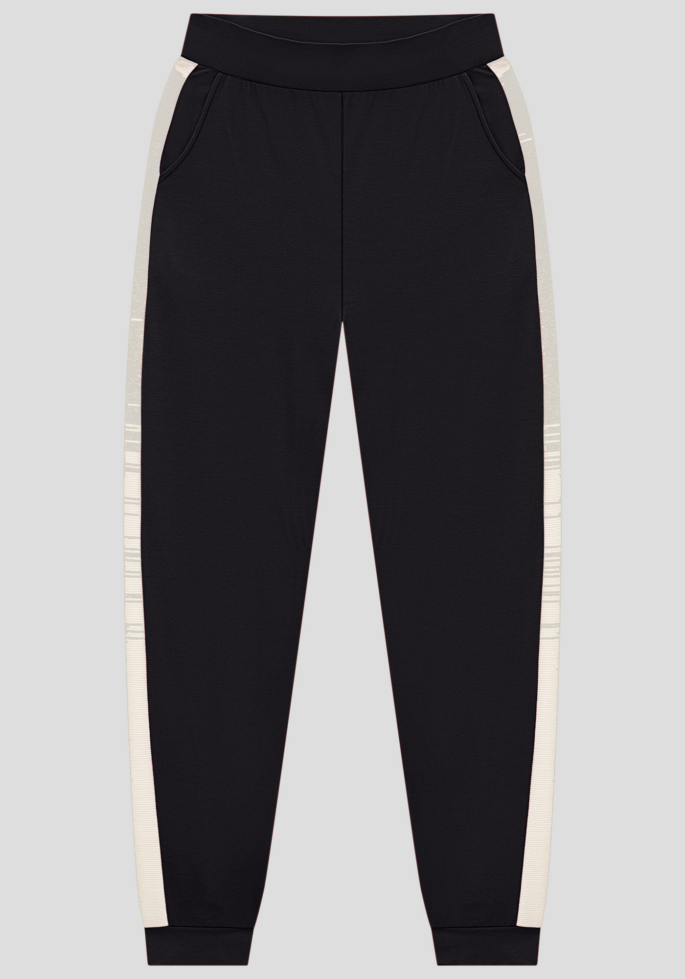 Calça de malha com listra do lado sales