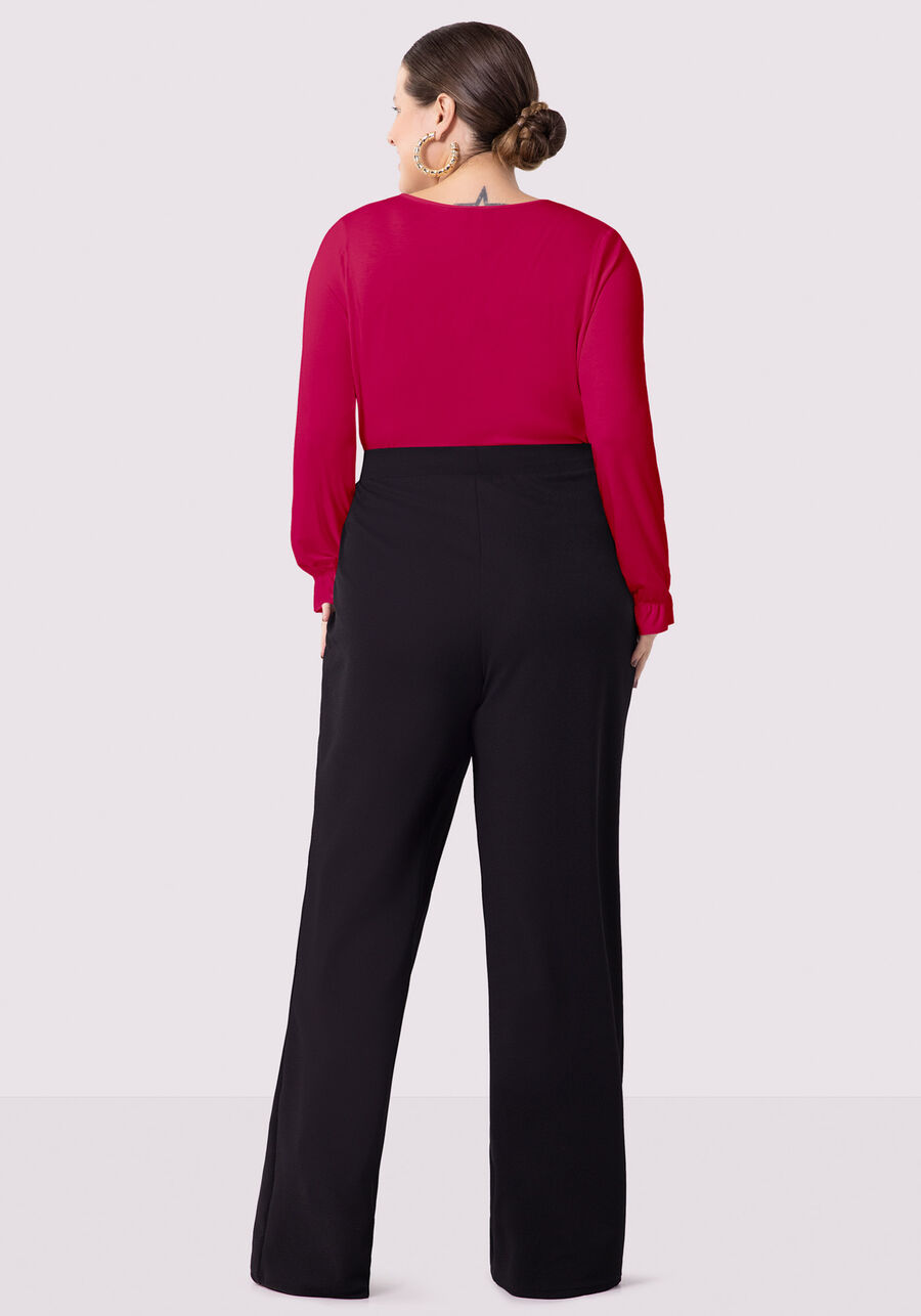 Calça Pantalona Plus Size em Malha Alfaiataria, . Calça Pantalona Plus Size em Malha Alfaiataria, , large.
