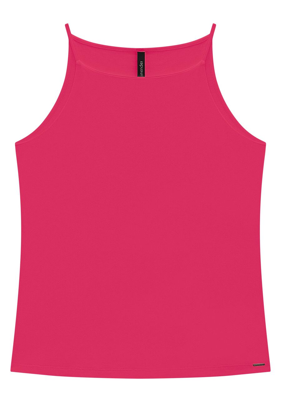 Blusa Com Decote Reto E Alças Em Malha De Viscose E Elastano, . Blusa Com Decote Reto E Alças Em Malha De Viscose E Elastano, , large.