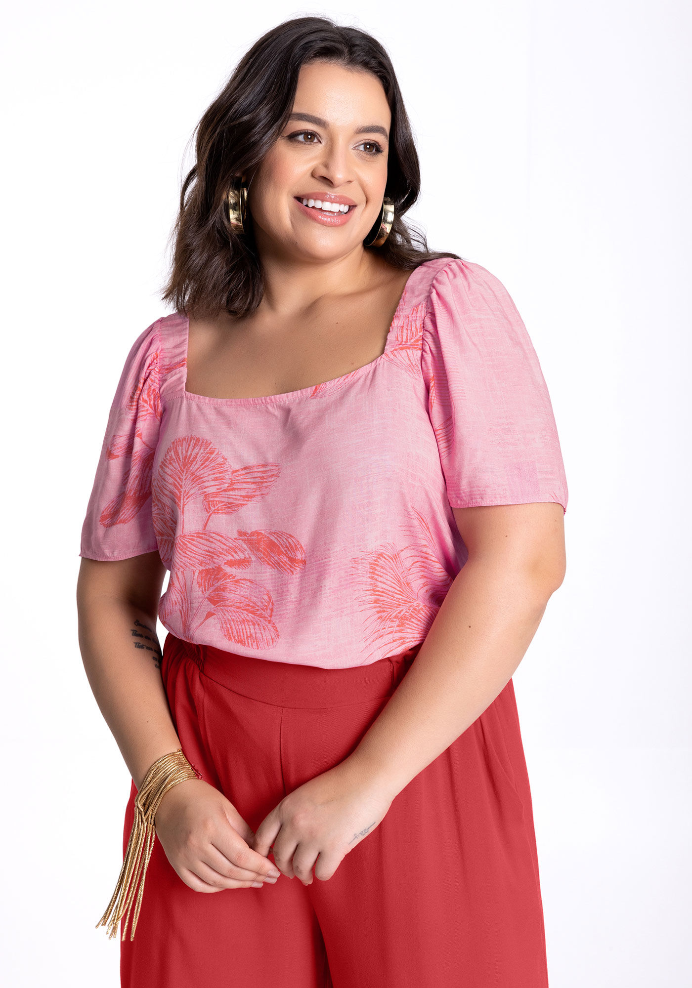 Blusas plus clearance size lunender