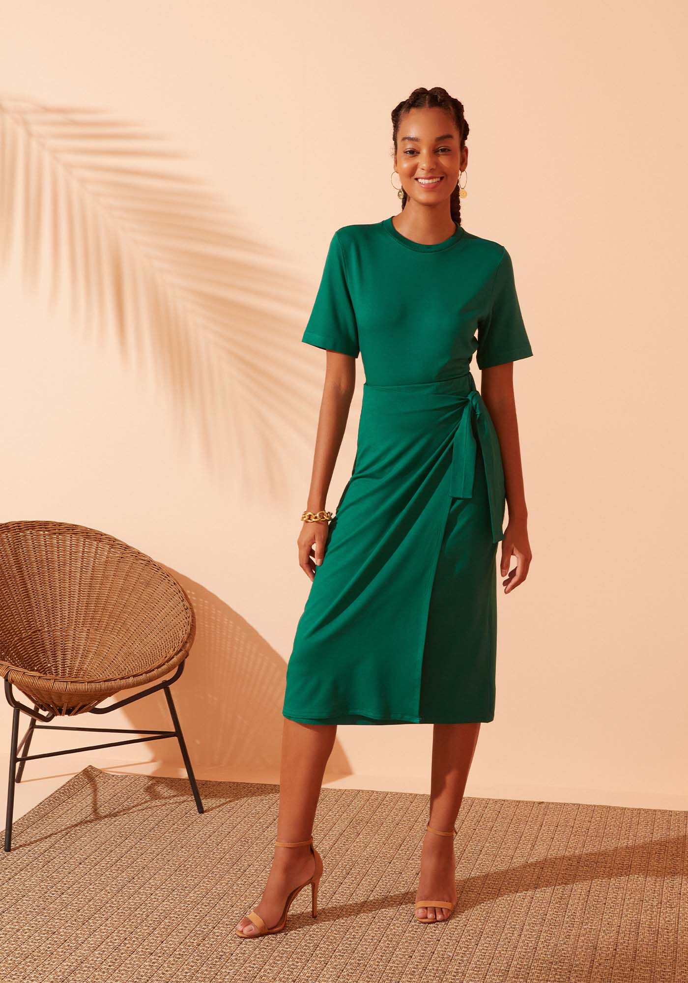 Blusa Cropped em Moletom Viscose B&aacute;sica, , large.