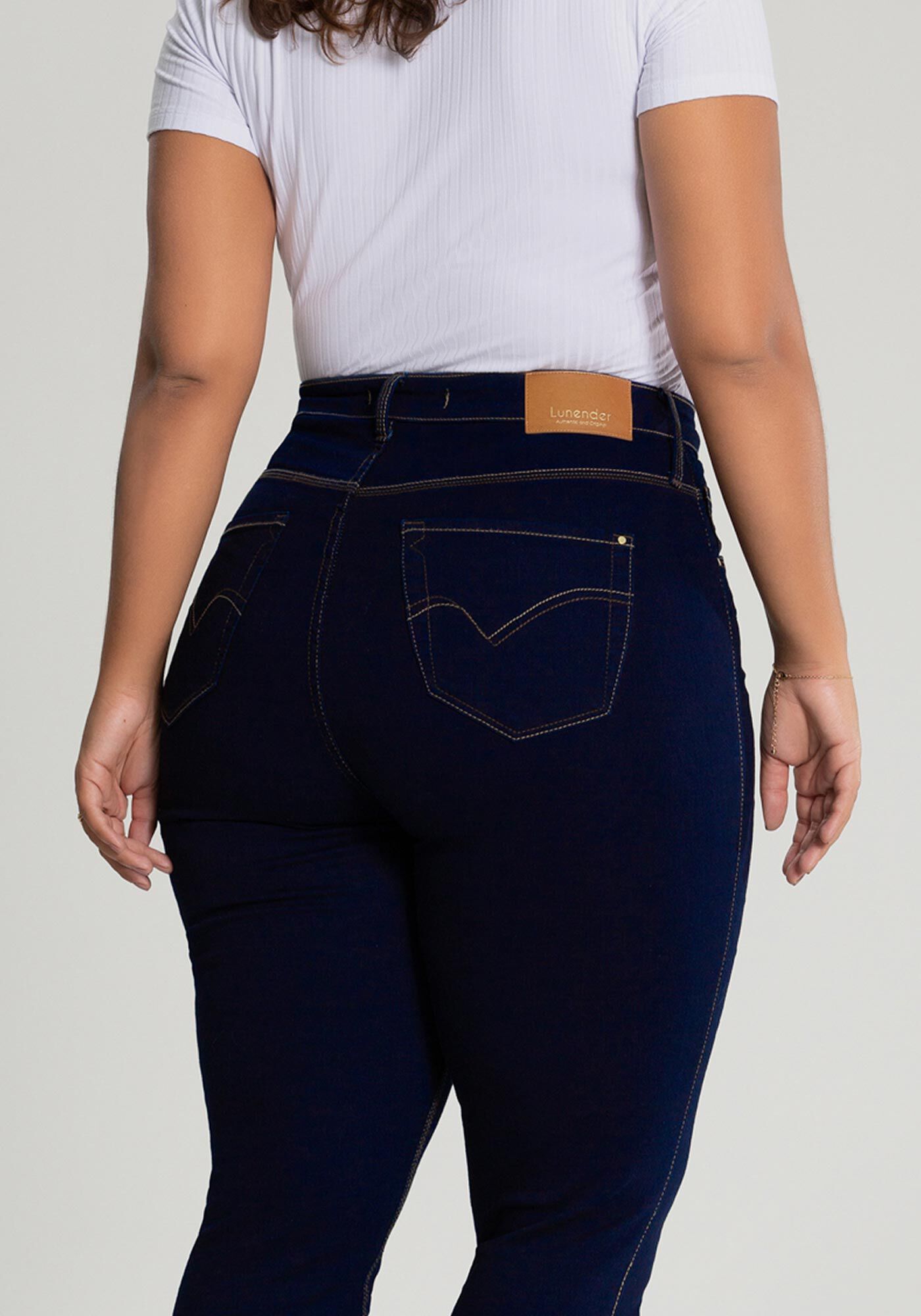 Calça lunender 2025 chapa barriga preta