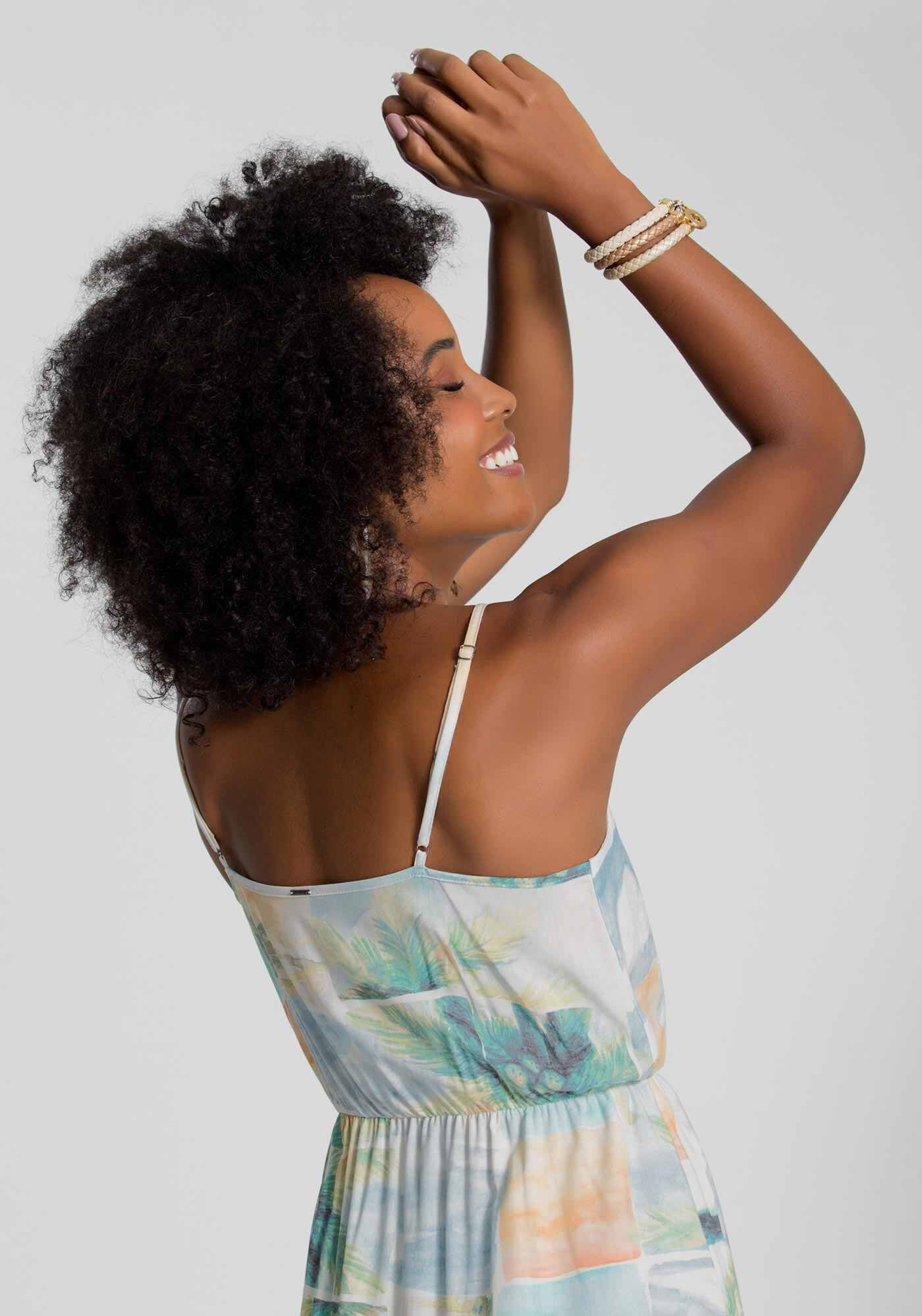 Vestido Midi Rayon Estampado, , large.