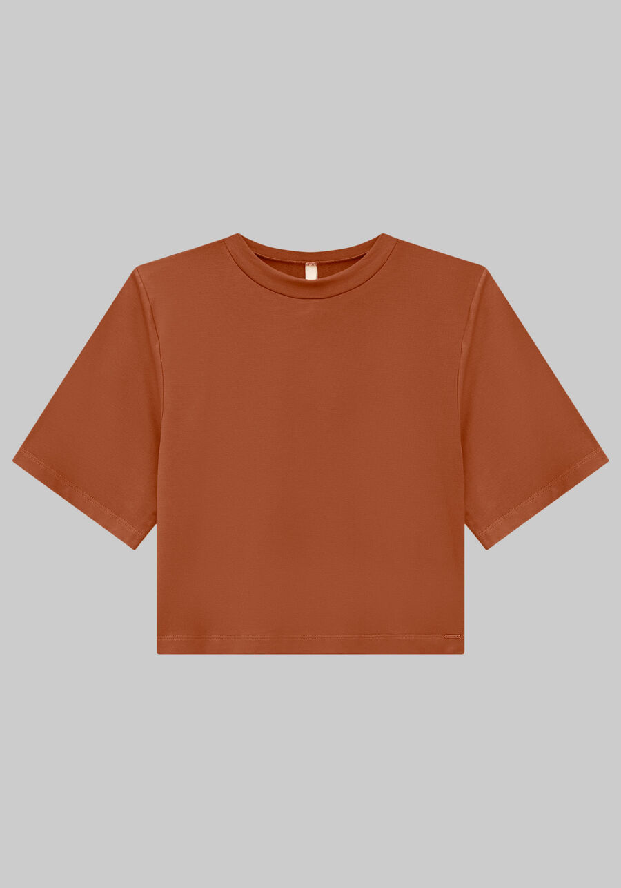 Blusa Cropped em Malha Básica, . Blusa Cropped em Malha Básica, , large.