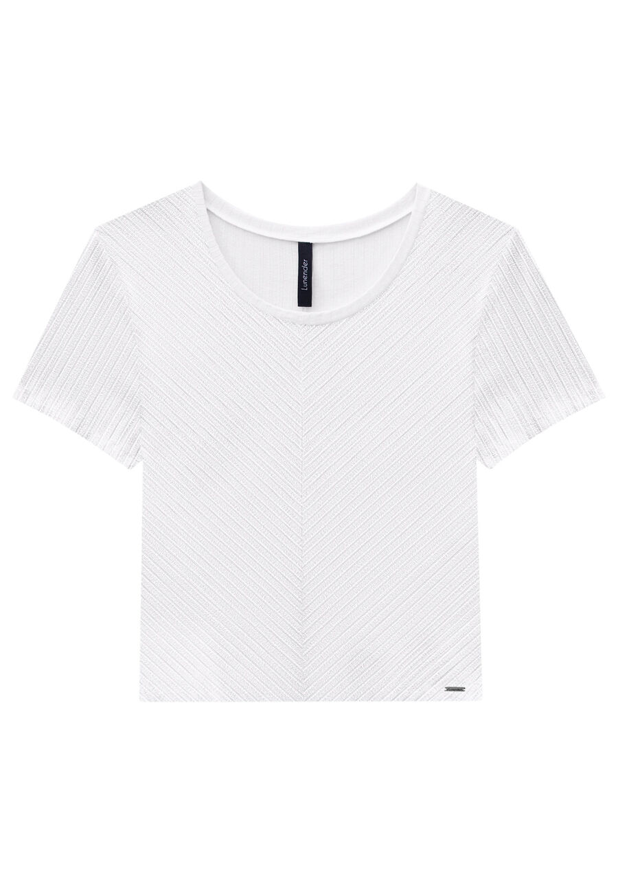 Blusa Cropped Com Recorte Frontal Em Malha Canelada, . Blusa Cropped Com Recorte Frontal Em Malha Canelada, , large.