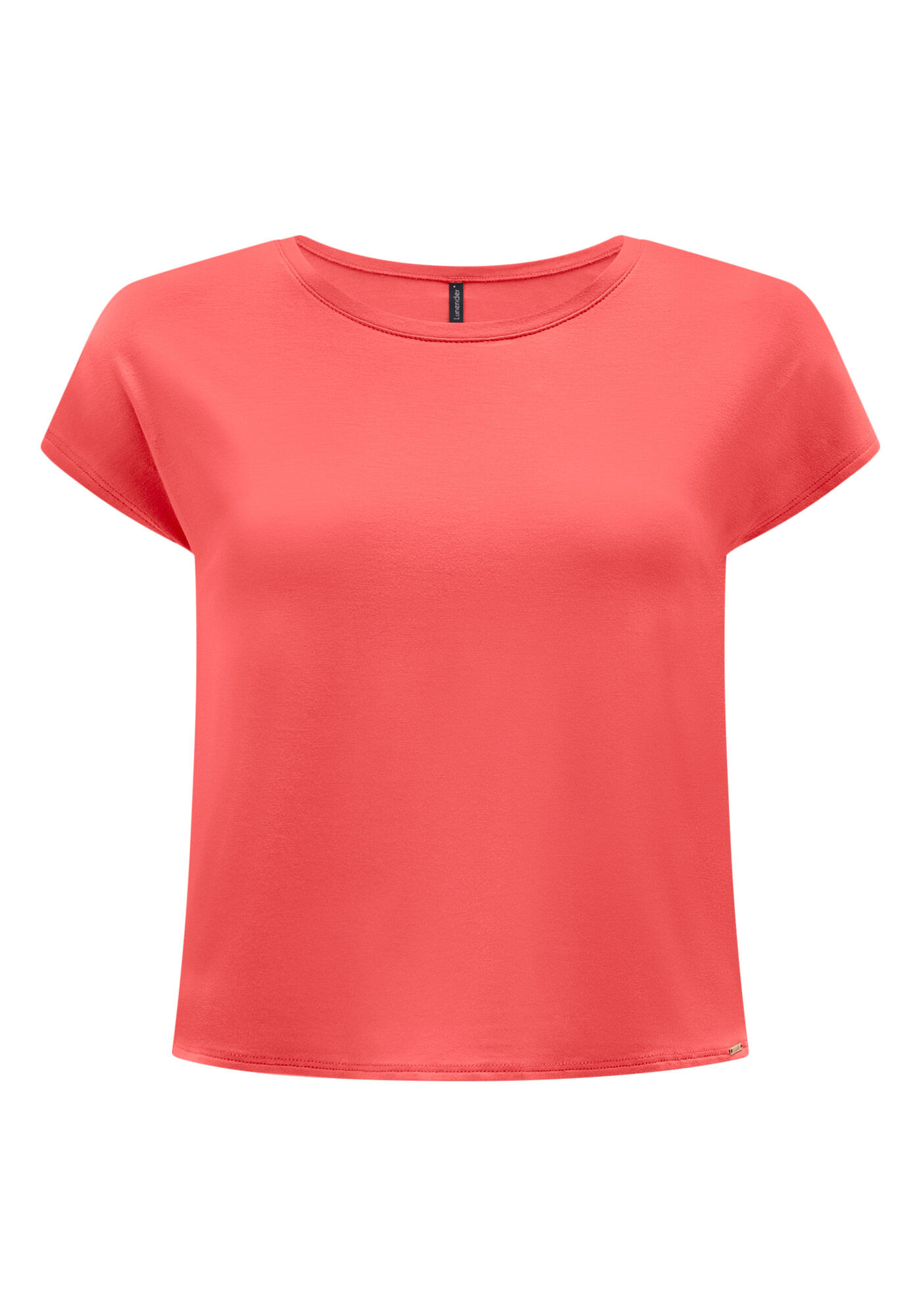 Blusa Lisa B&aacute;sica Em Malha De Viscose Com Elastano, , large.
