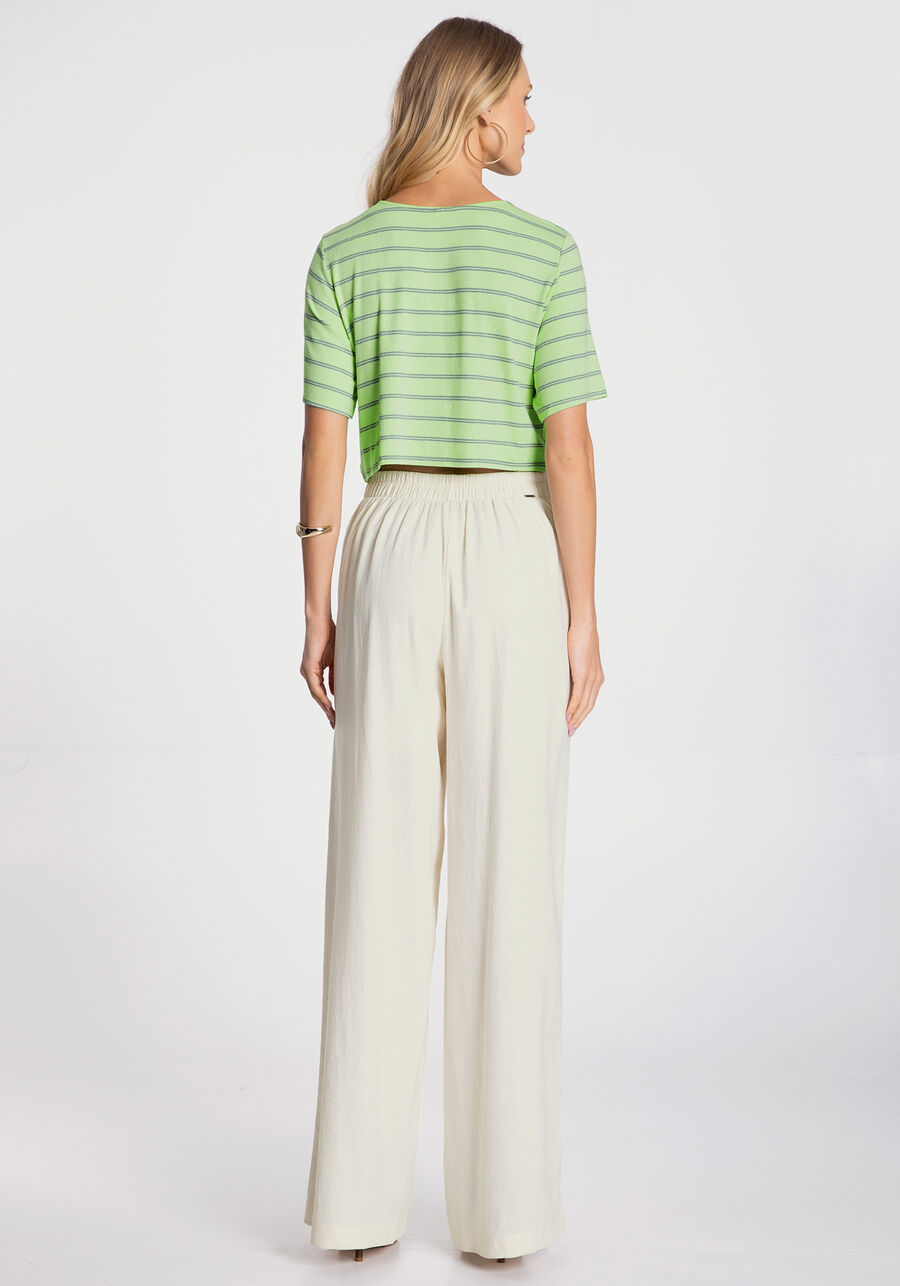 Blusa Cropped Ampla em Malha Listrada, . Blusa Cropped Ampla em Malha Listrada, , large.
