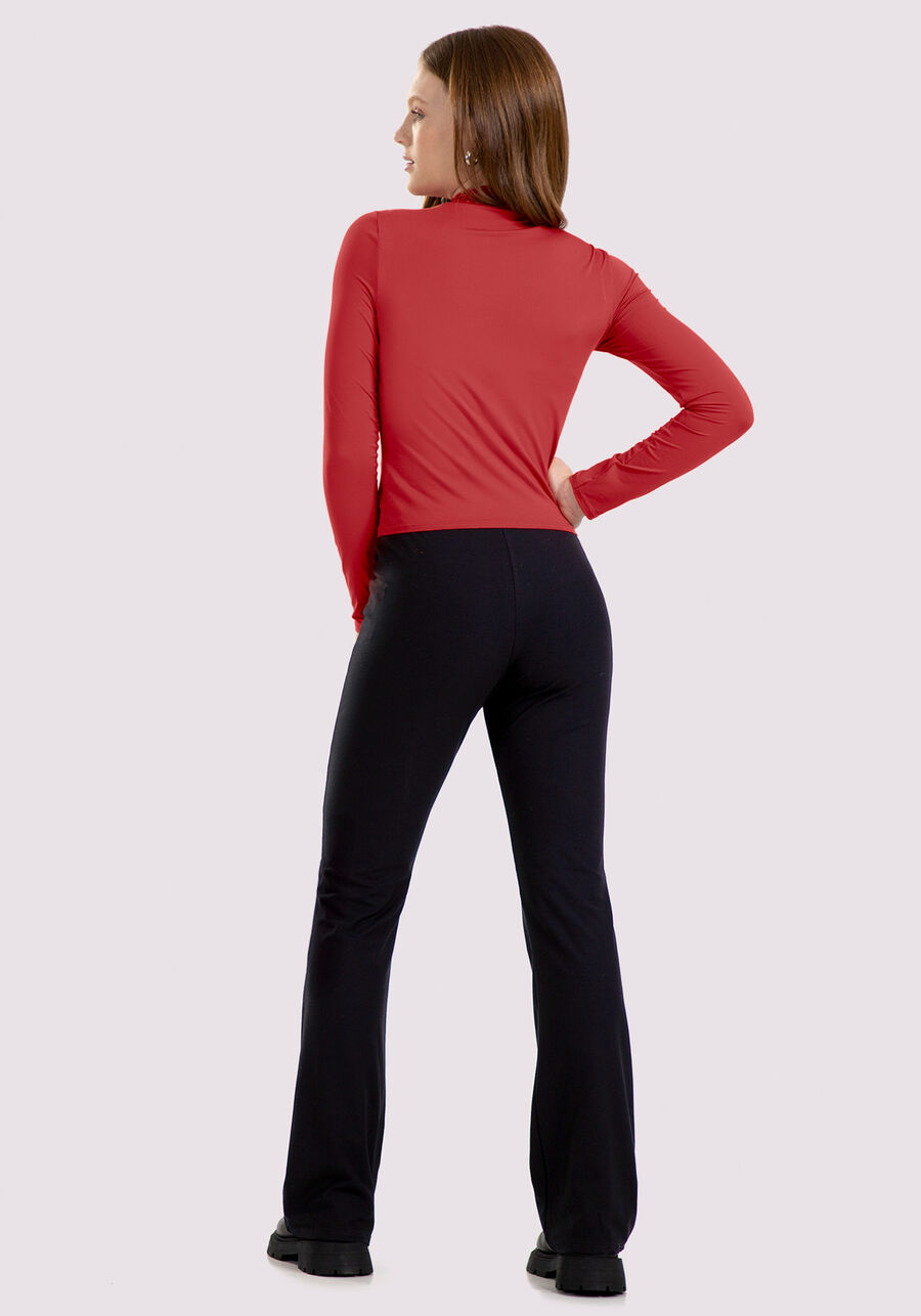 Calça Bailarina Juvenil com Cintura Alta, . Calça Bailarina Juvenil com Cintura Alta, , large.