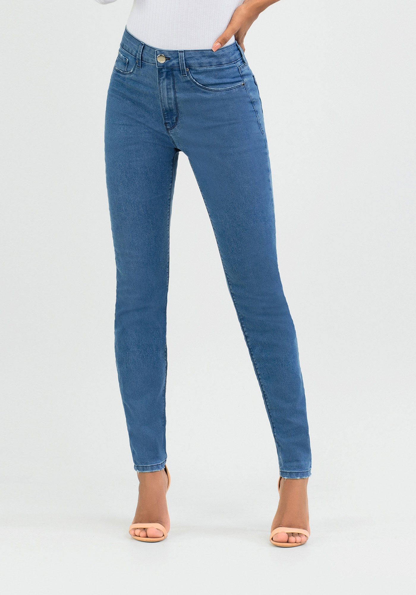 Cal a Jeans Skinny Cintura Alta Lunender