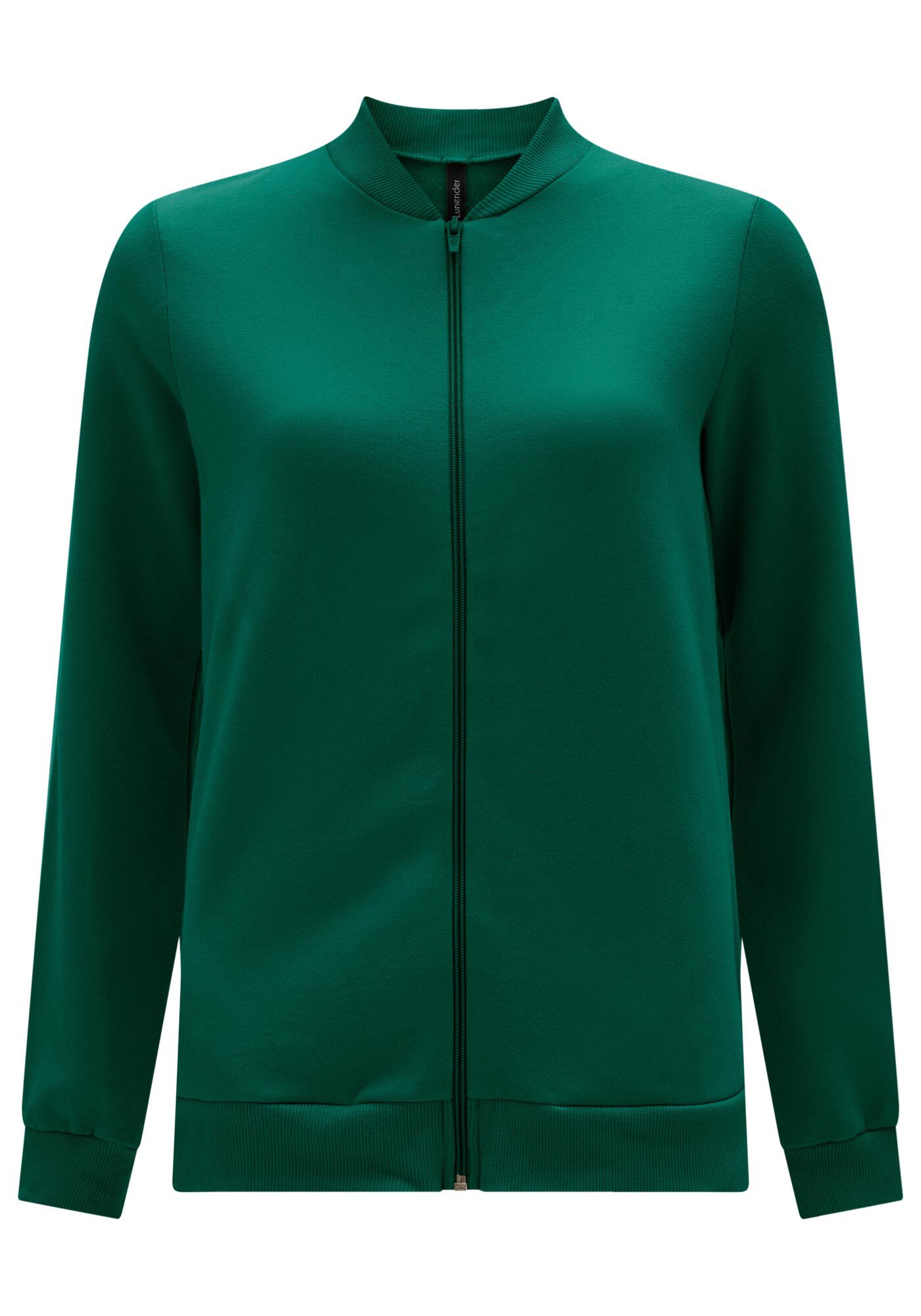 Jaqueta Com Z&iacute;per Em Moletom Felpado, , large.