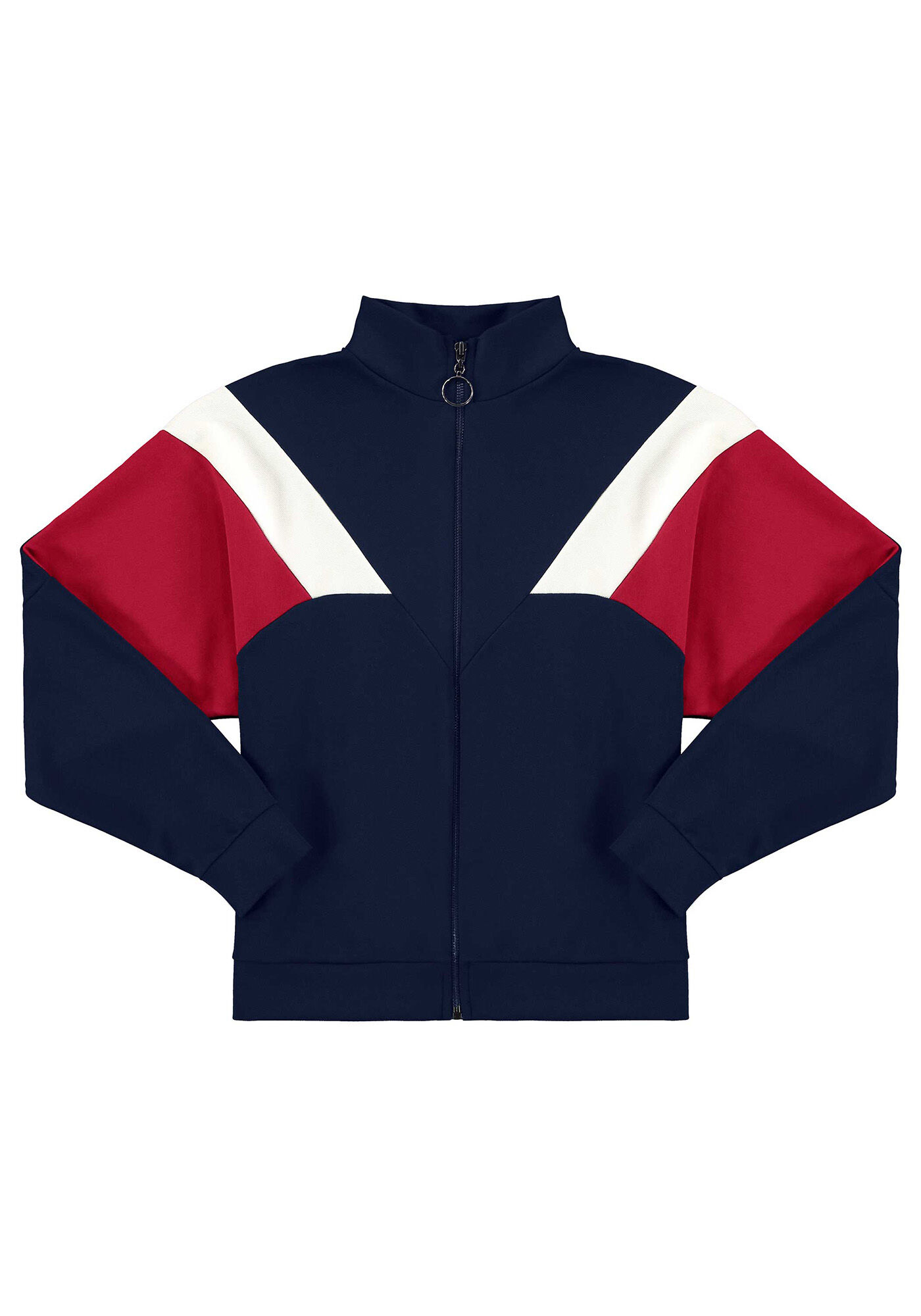 Jaqueta Malha Diagonal Venecia e Moletom Felpado, MARINHO ACTION, large.