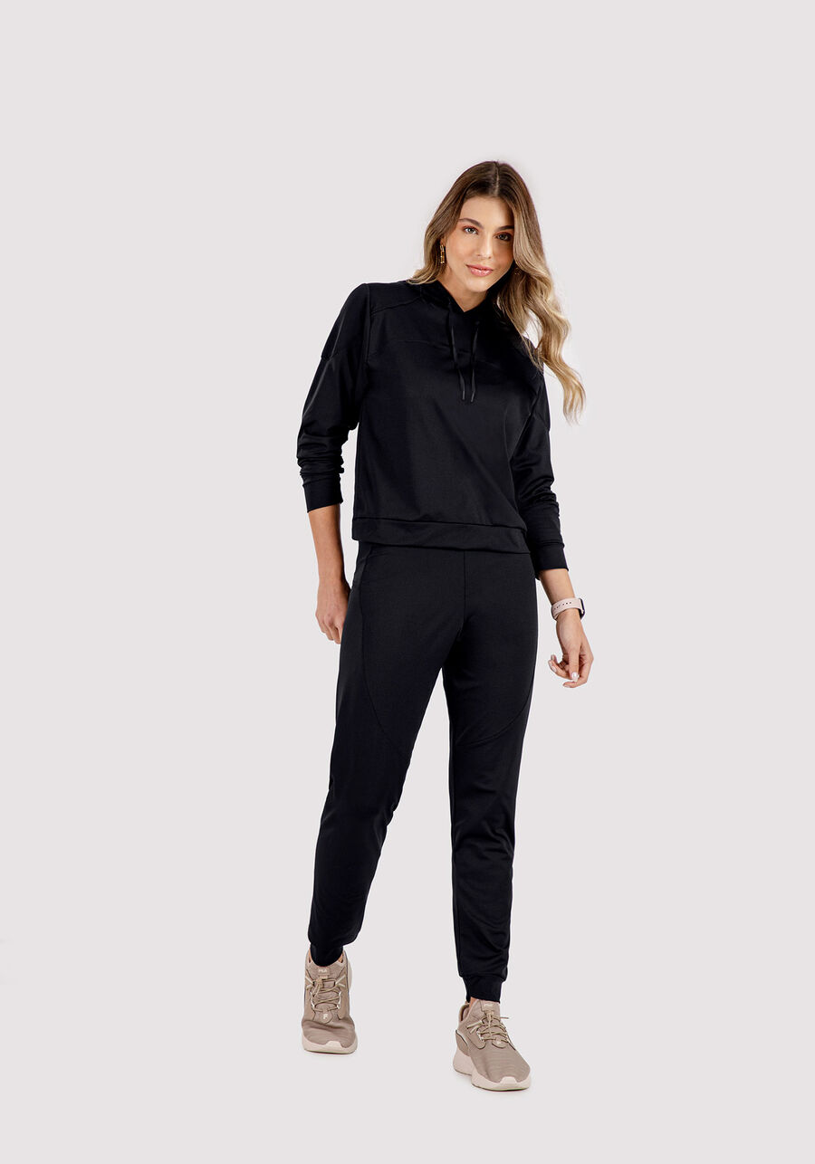 Conjunto com Blusão e Calça Jogger, . Conjunto com Blusão e Calça Jogger, , large.